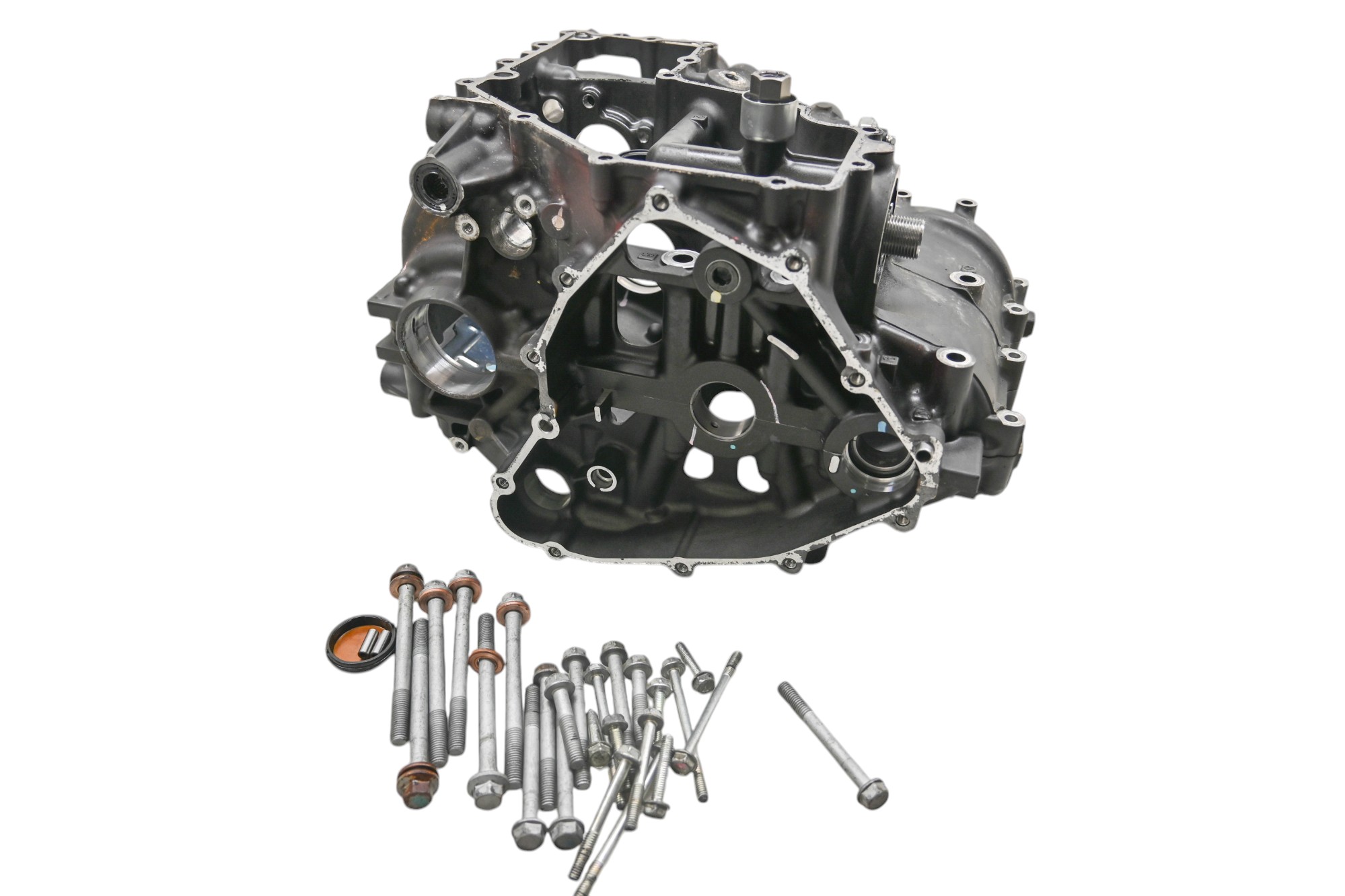 23 Kawasaki Ninja 400 Crankcase Center Crank Case EX400