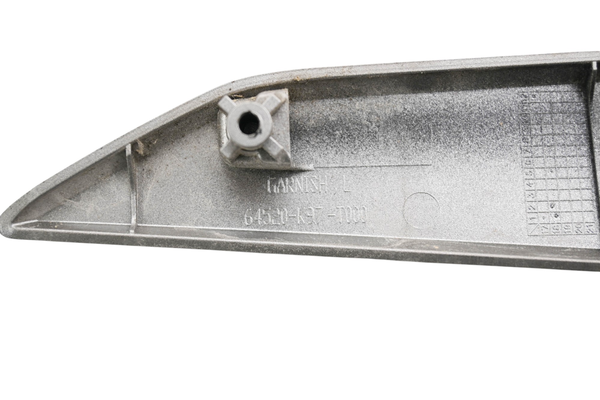 19 Honda PCX150 Left Side Cover Cap Garnish Trim