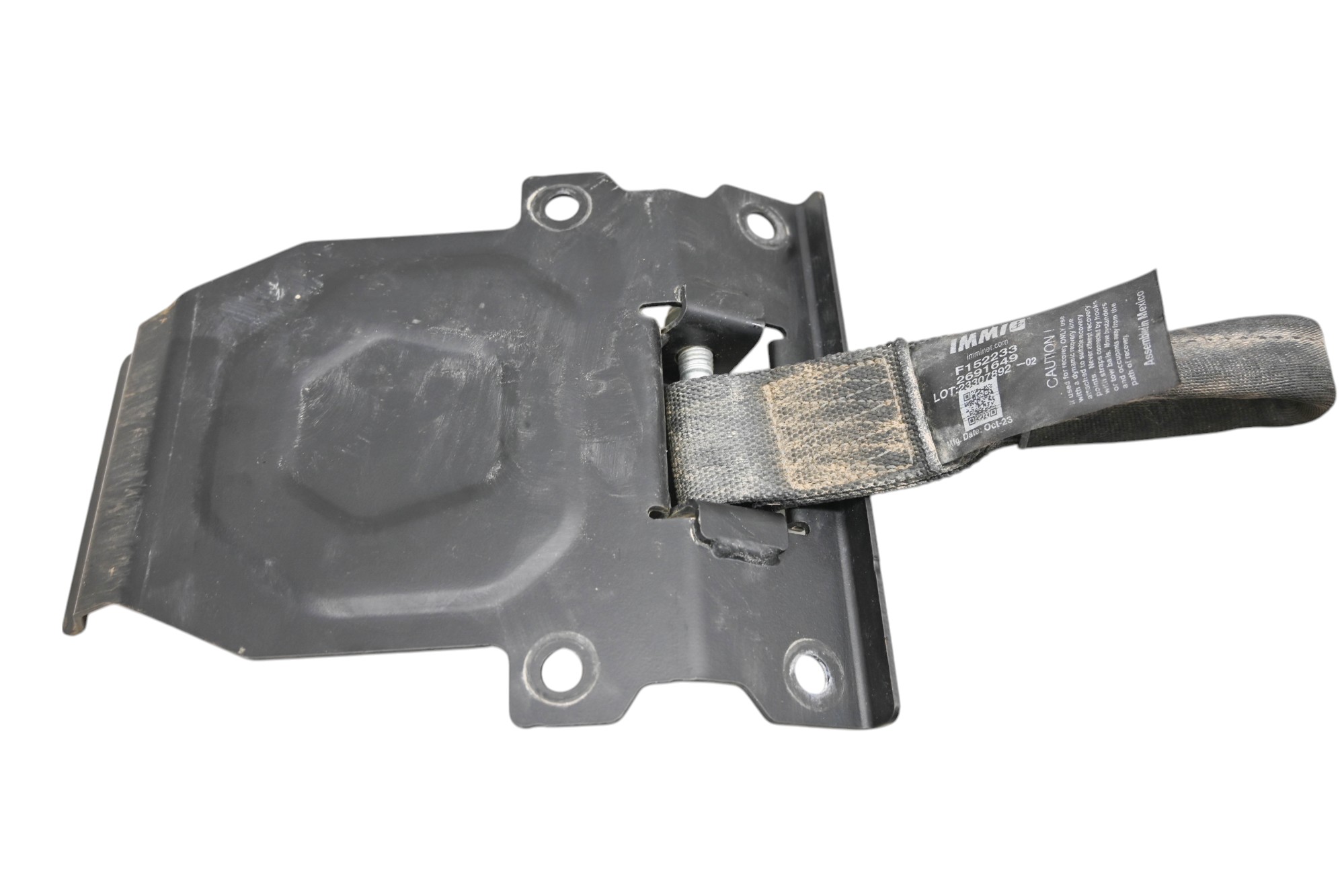 24 Polaris RZR XP 1000 Ultimate Tow Plate Bracket Mount & Strap