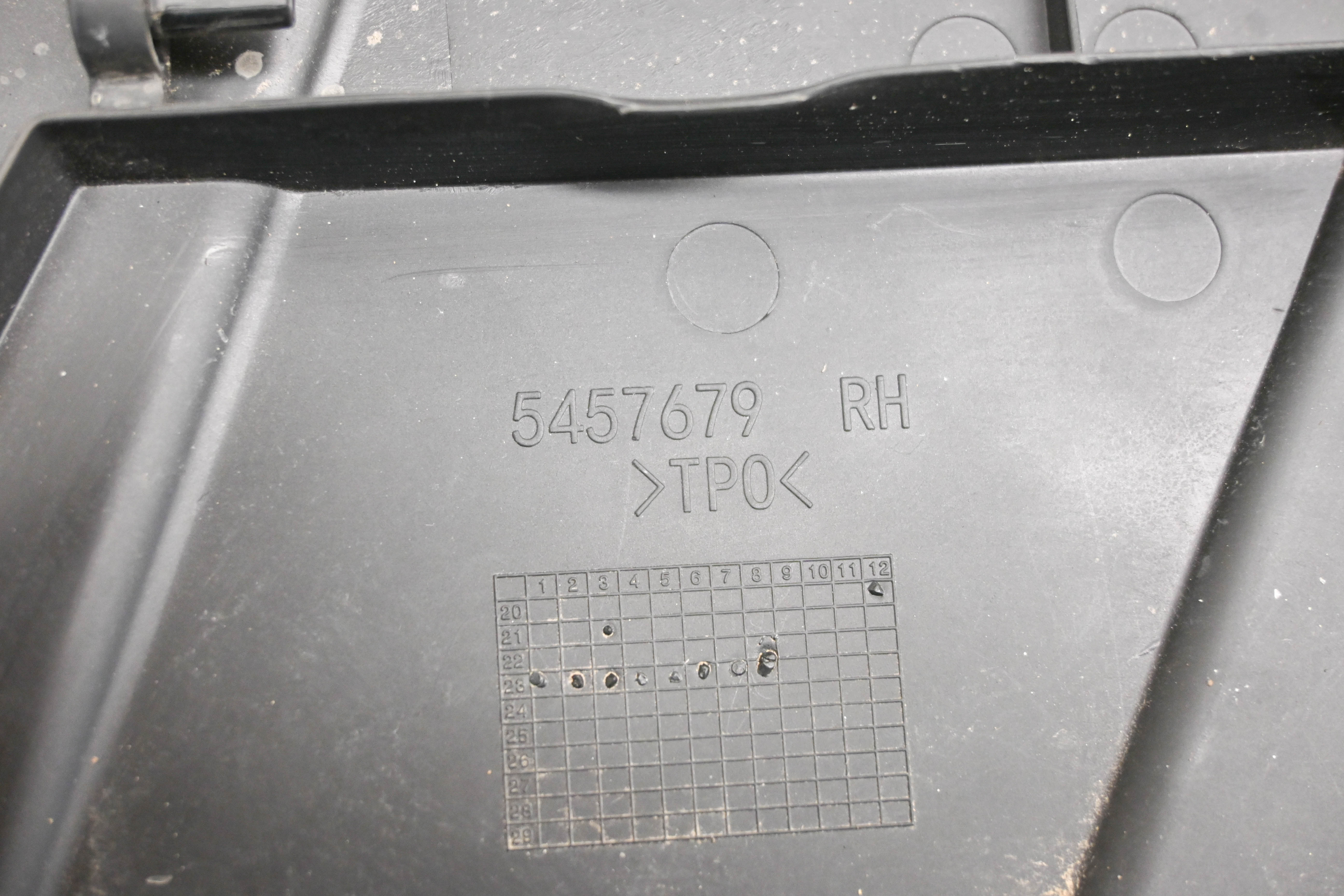 24 Polaris RZR XP 1000 Ultimate Right Side Tool Storage Box Lid Cover