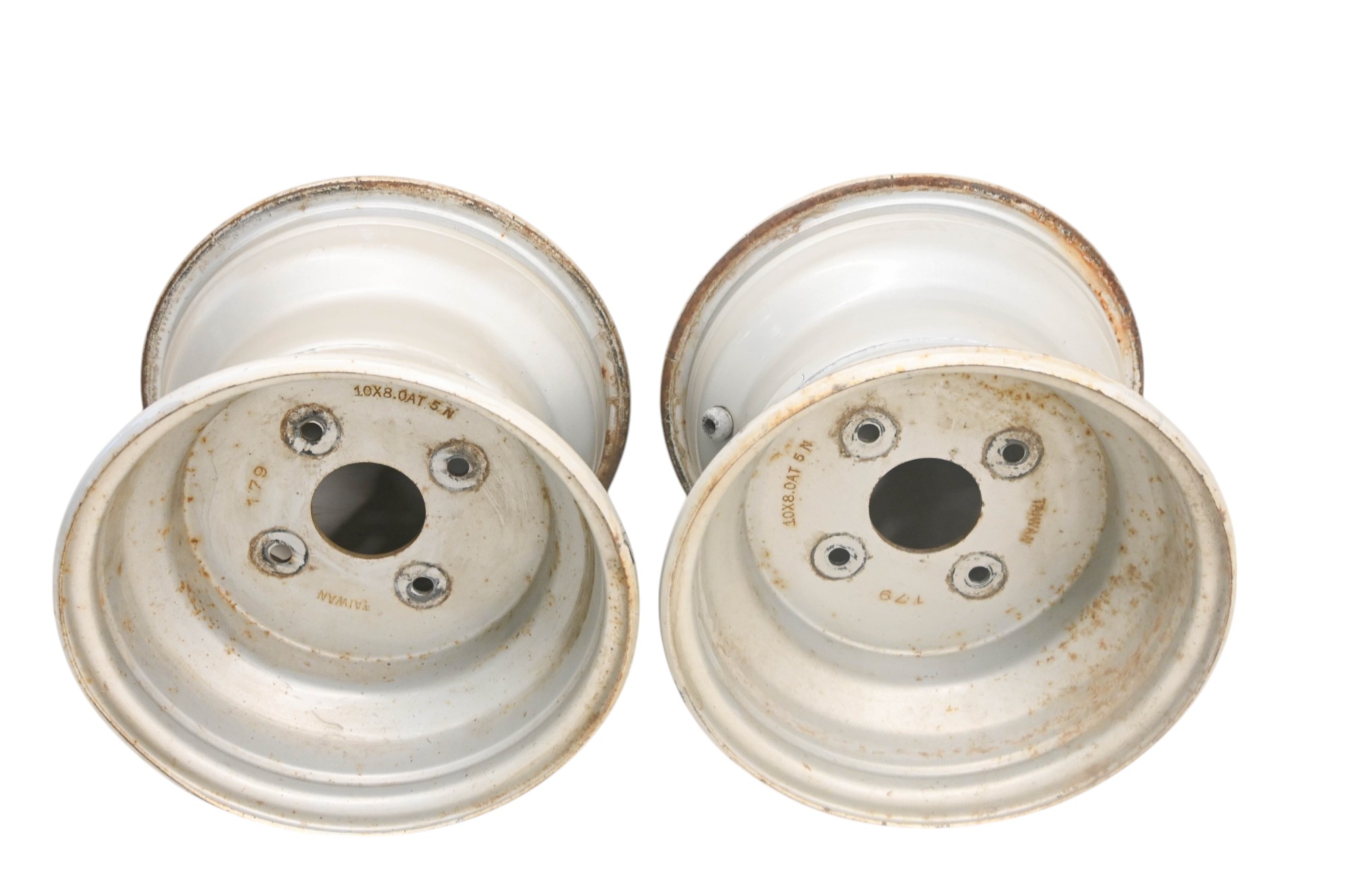 07 Can-Am Rally 175 Rear Wheels Rims 4/110 10X8 Bombardier