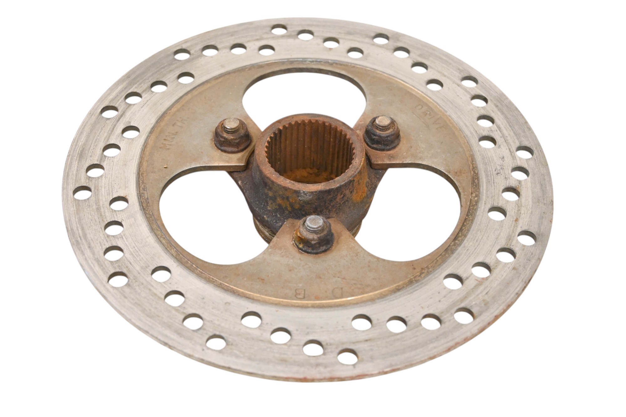 97 Honda TRX300EX Rear Brake Disc Rotor & Hub Sportrax 300 2x4