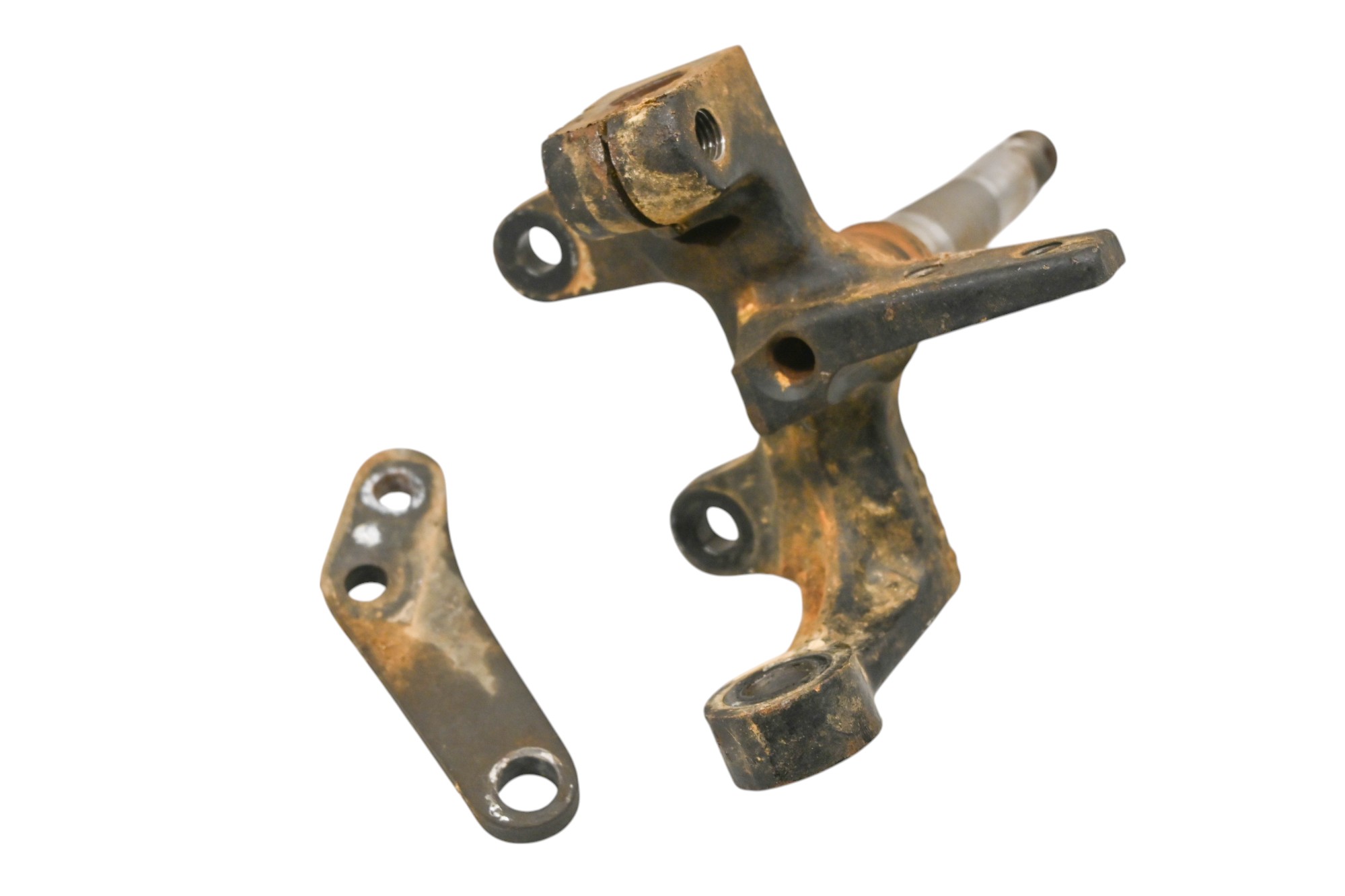 87 Suzuki Quad Runner 230 2x4 Front Left Spindle Knuckle LT230EH