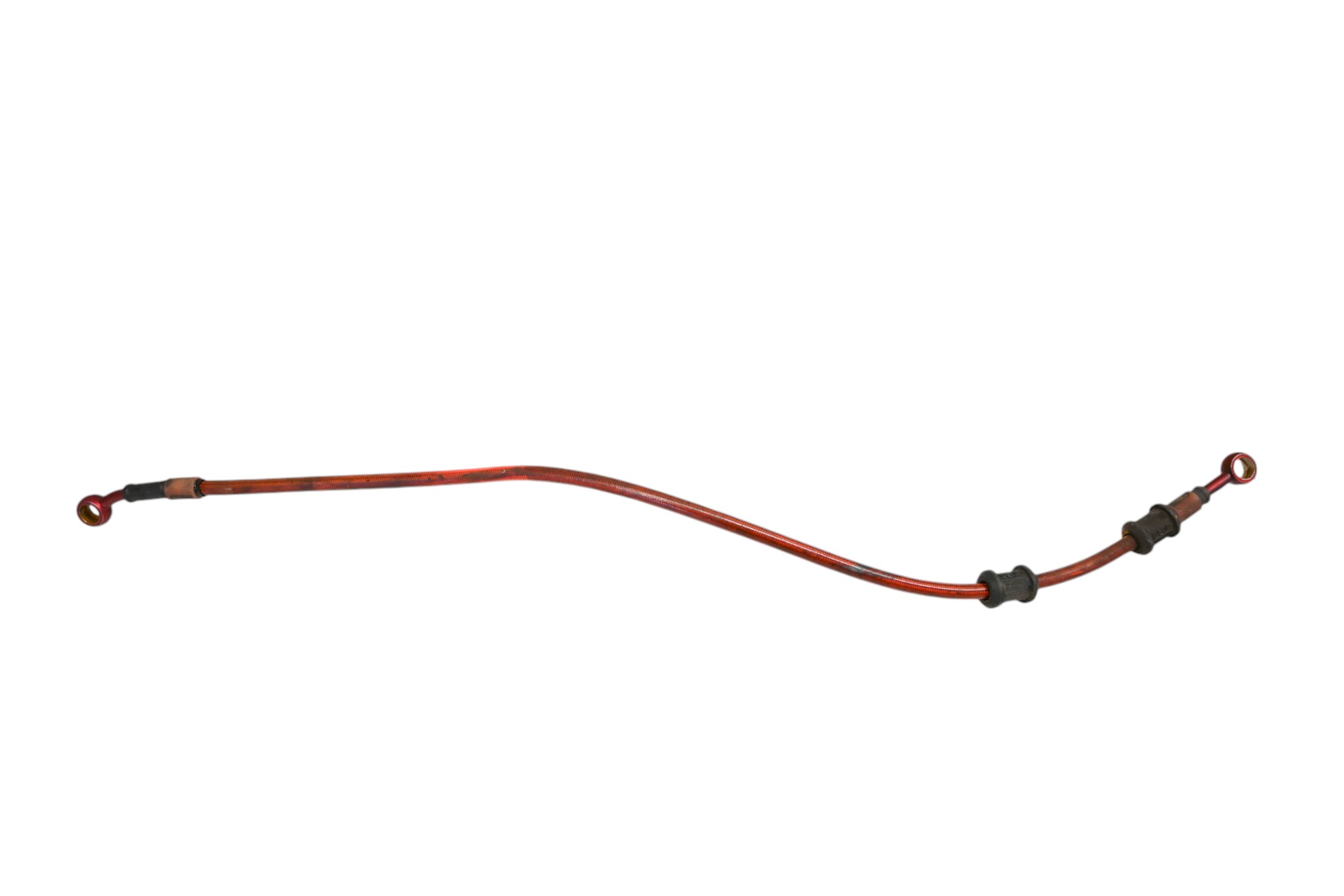 05 Suzuki GSXR600 Stainless Rear Brake Line Red Aftermarket