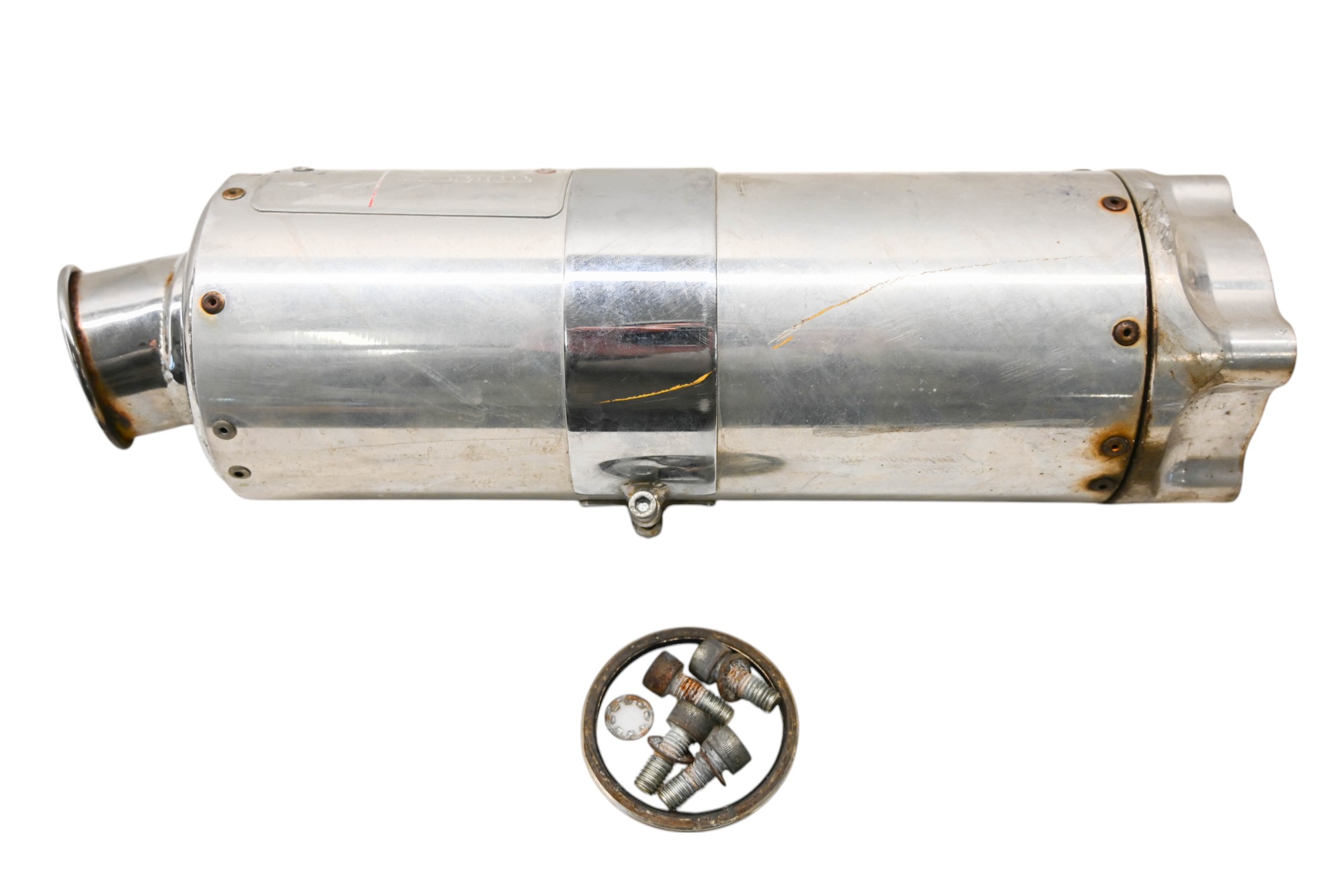 05 Suzuki GSXR600 Muffler Exhaust Pipe D&D