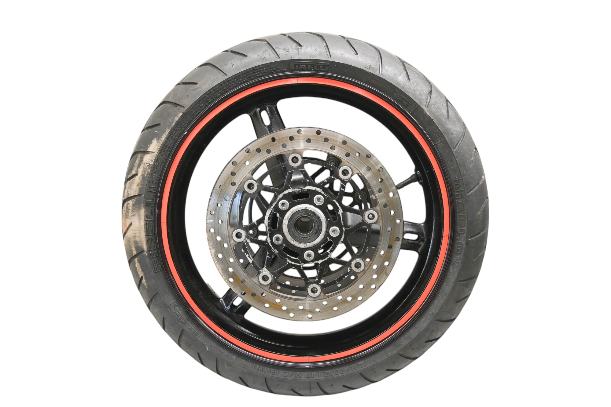 05 Suzuki GSXR600 Front Wheel Rim & Tire