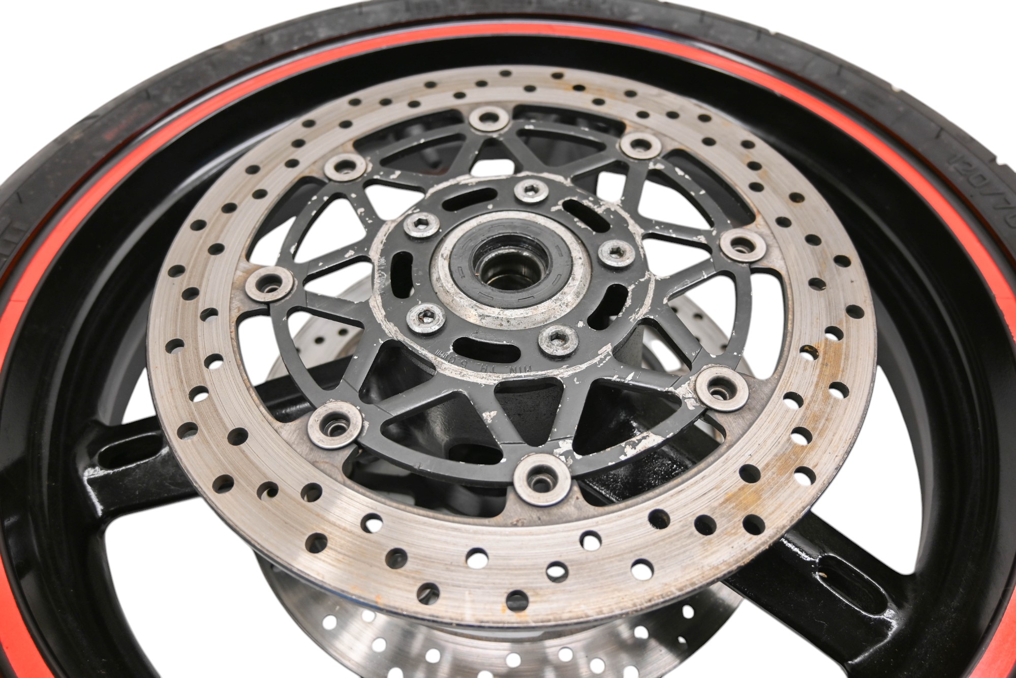 05 Suzuki GSXR600 Front Wheel Rim & Tire