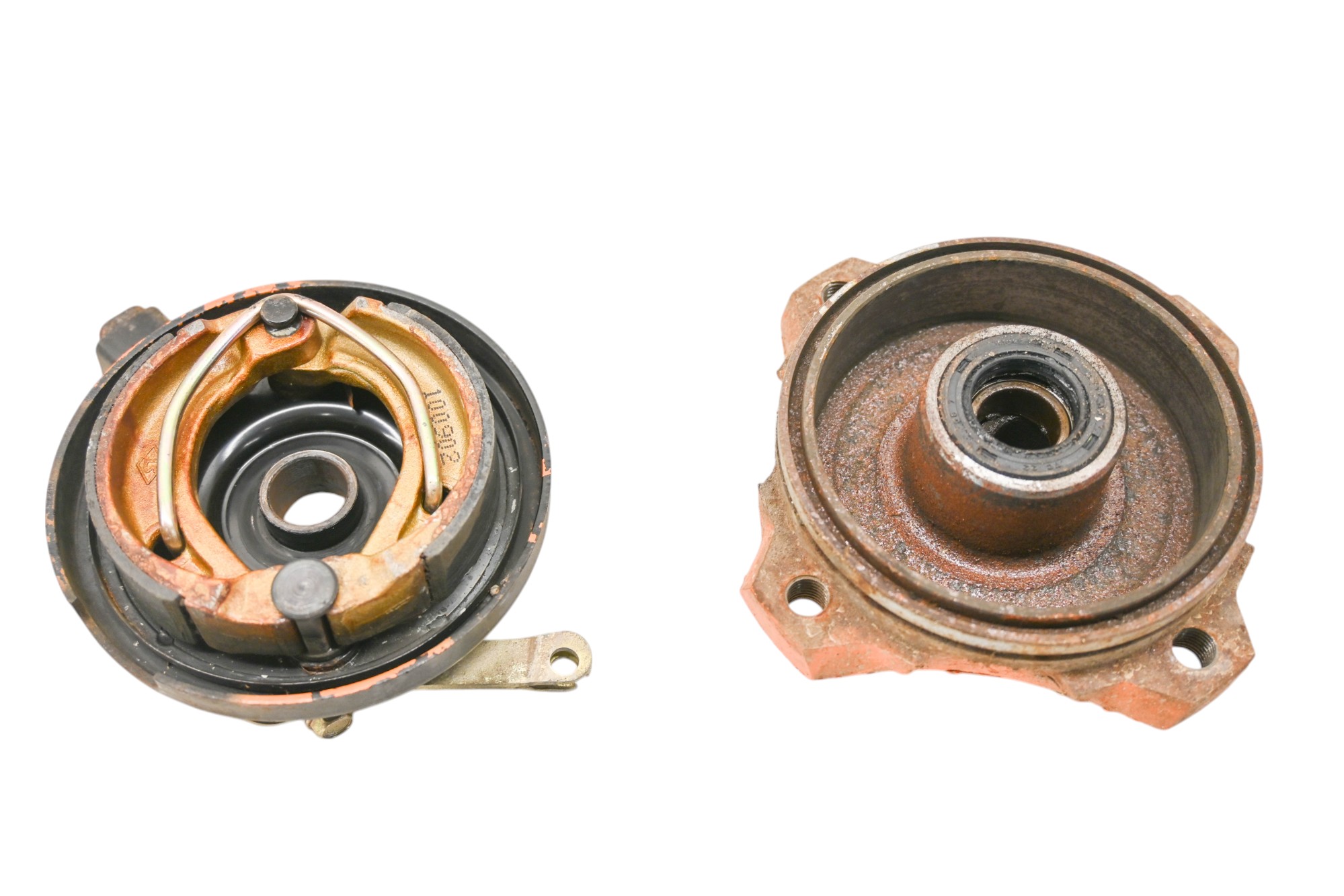 02 Can-Am DS90 Front Right Brake Drum Assembly Bombardier