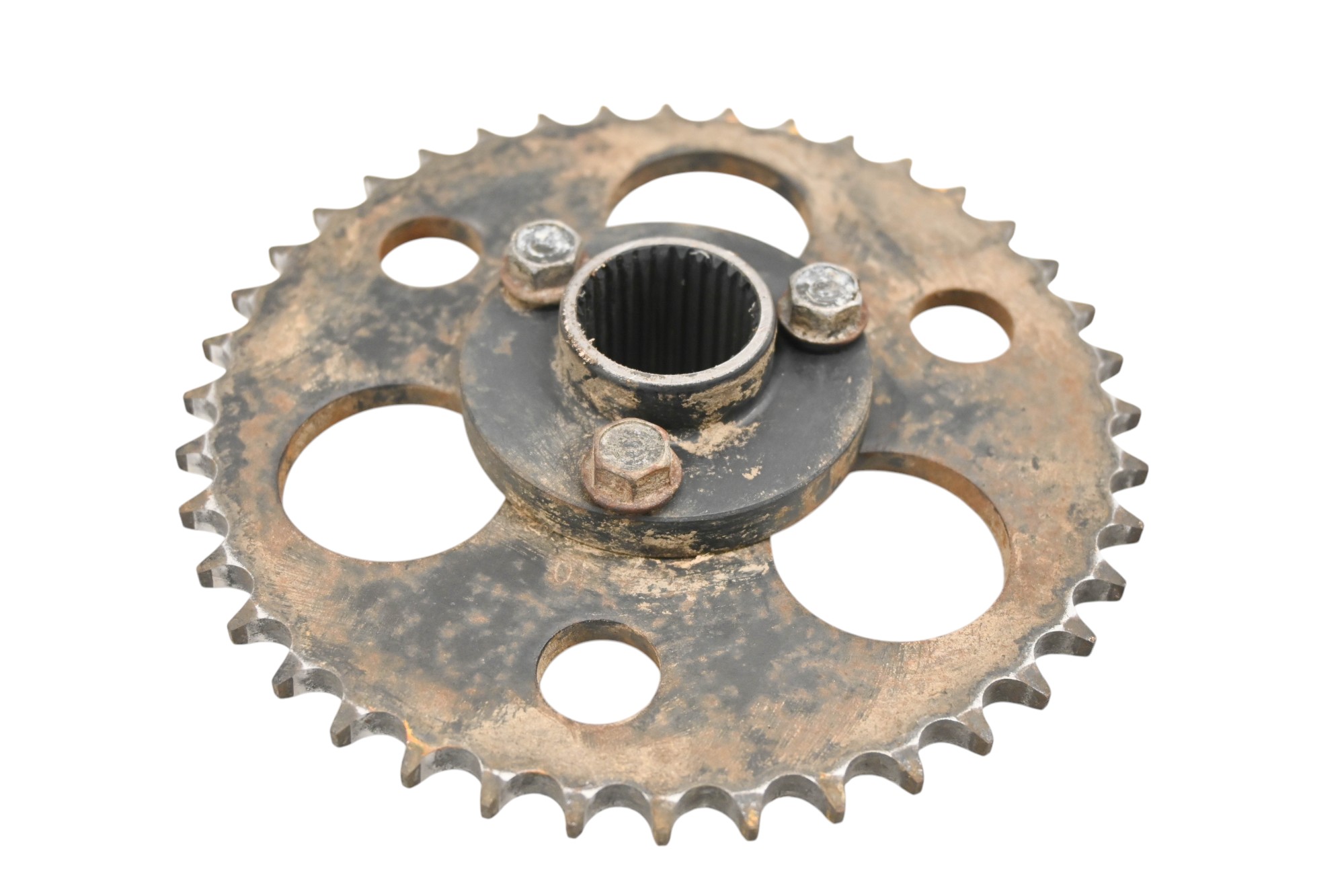 02 Can-Am DS90 Rear Sprocket & Hub Bombardier