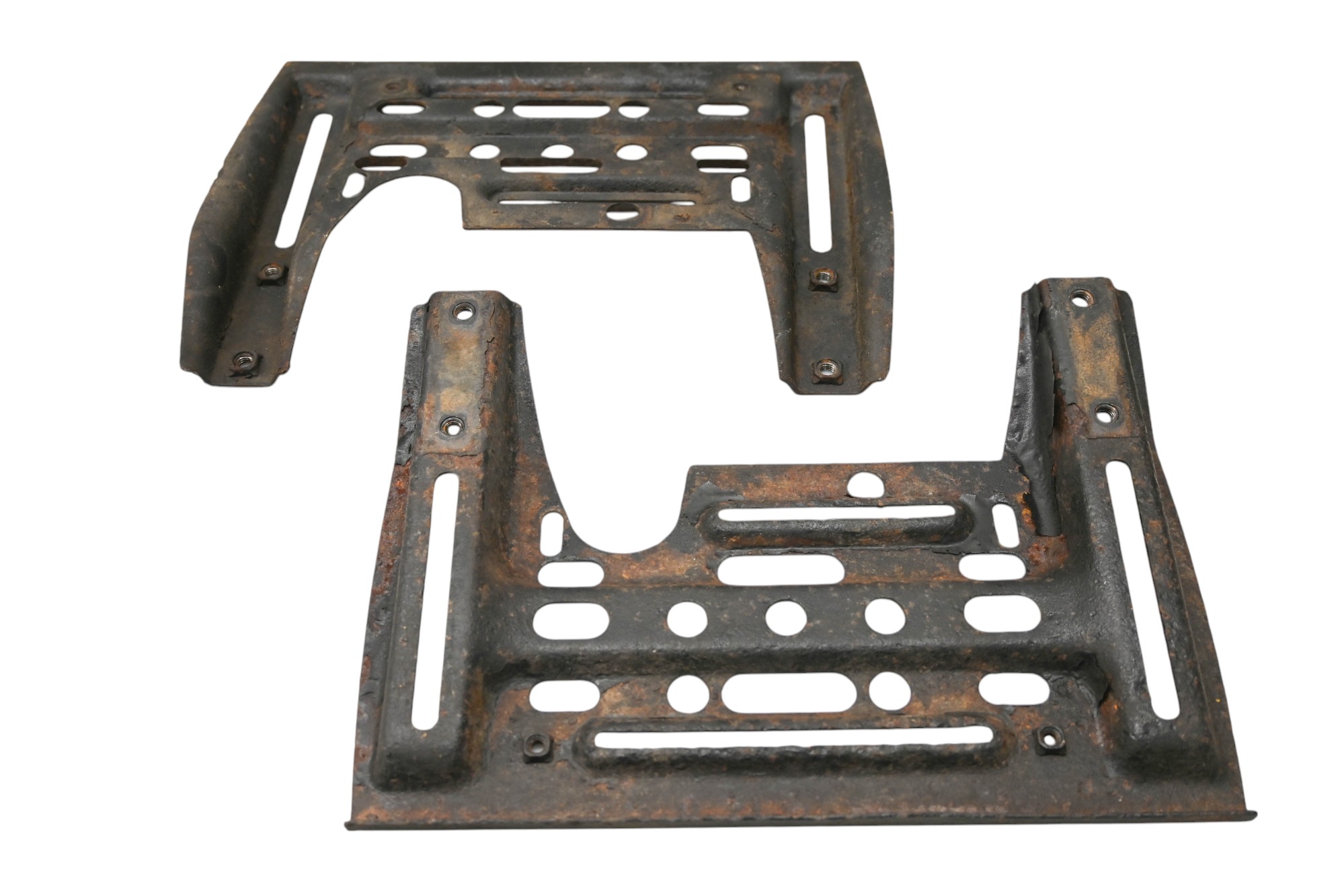 04 E-Ton Yukon CXL150 Heel Guard Mounting Brackets Left & Right