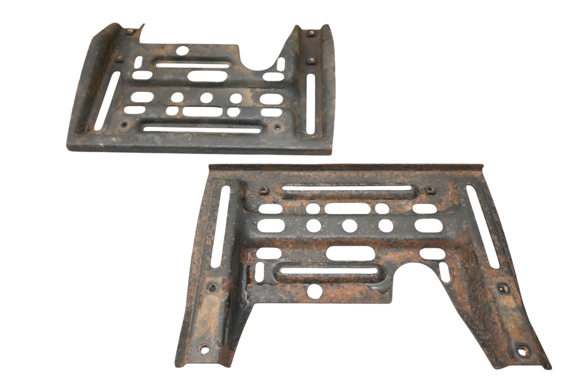 04 E-Ton Yukon CXL150 Heel Guard Mounting Brackets Left & Right