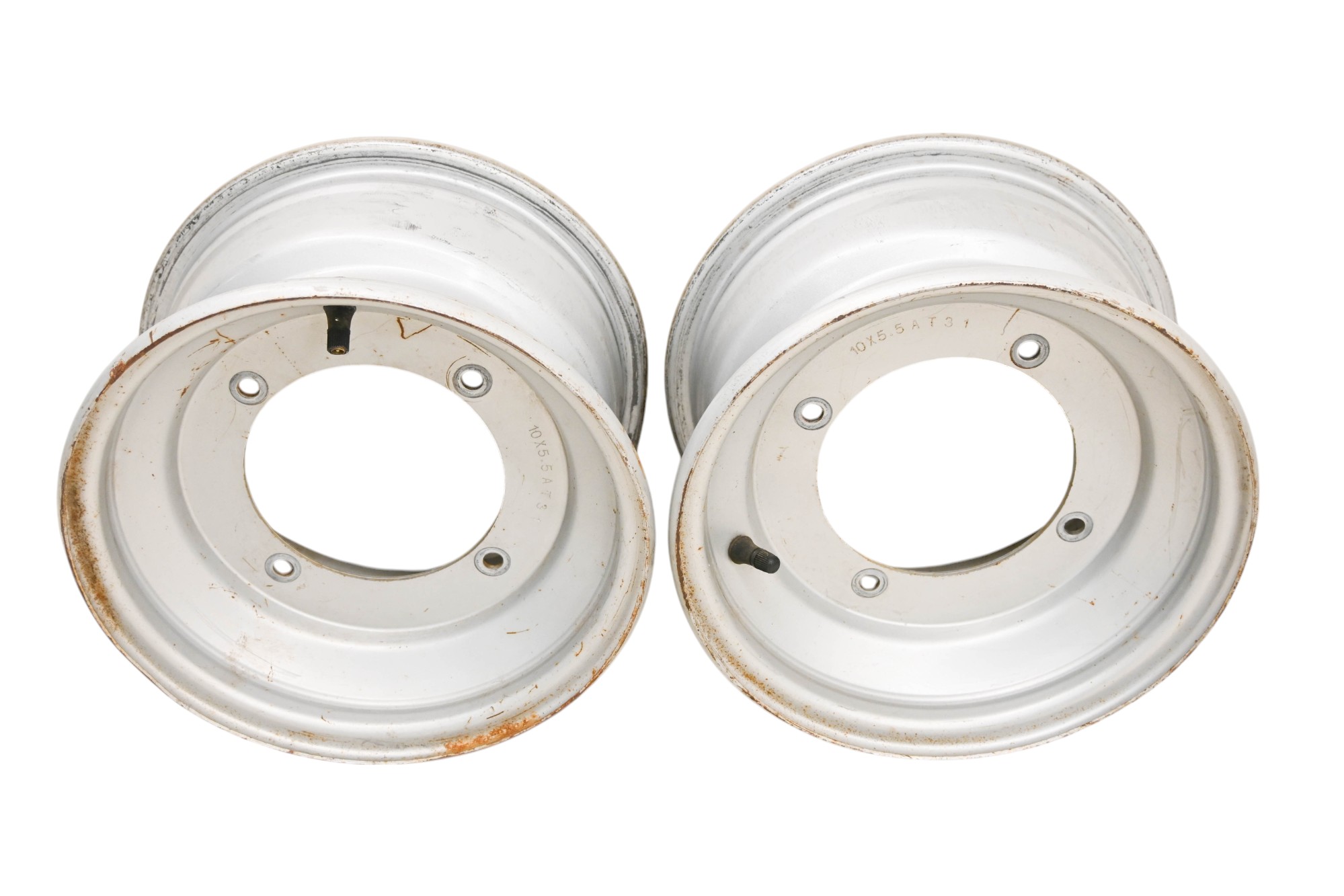 04 E-Ton Yukon CXL150 Front Wheels Rims 10X5.5 4/156