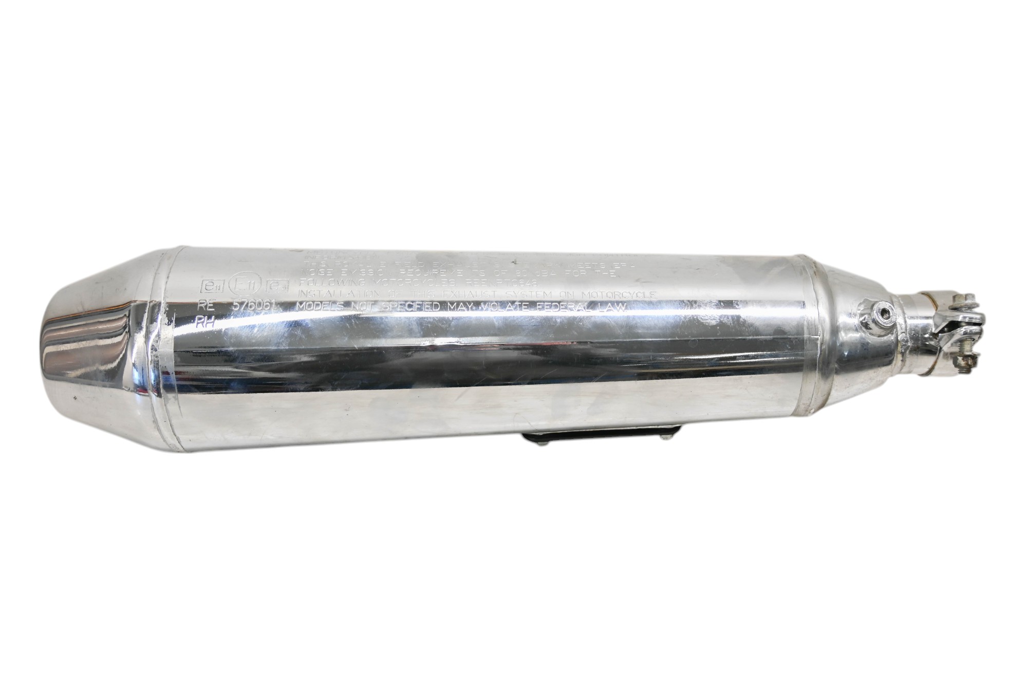 20 Royal Enfield Interceptor 650 Right Hand Muffler Silencer Pipe INT650