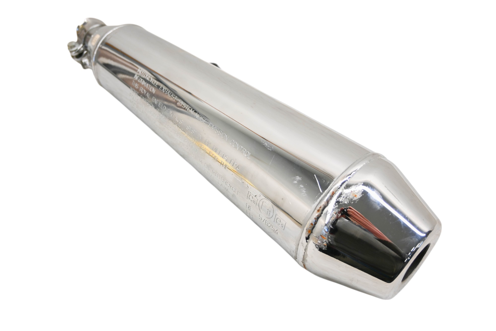 20 Royal Enfield Interceptor 650 Left Hand Muffler Silencer Pipe INT650