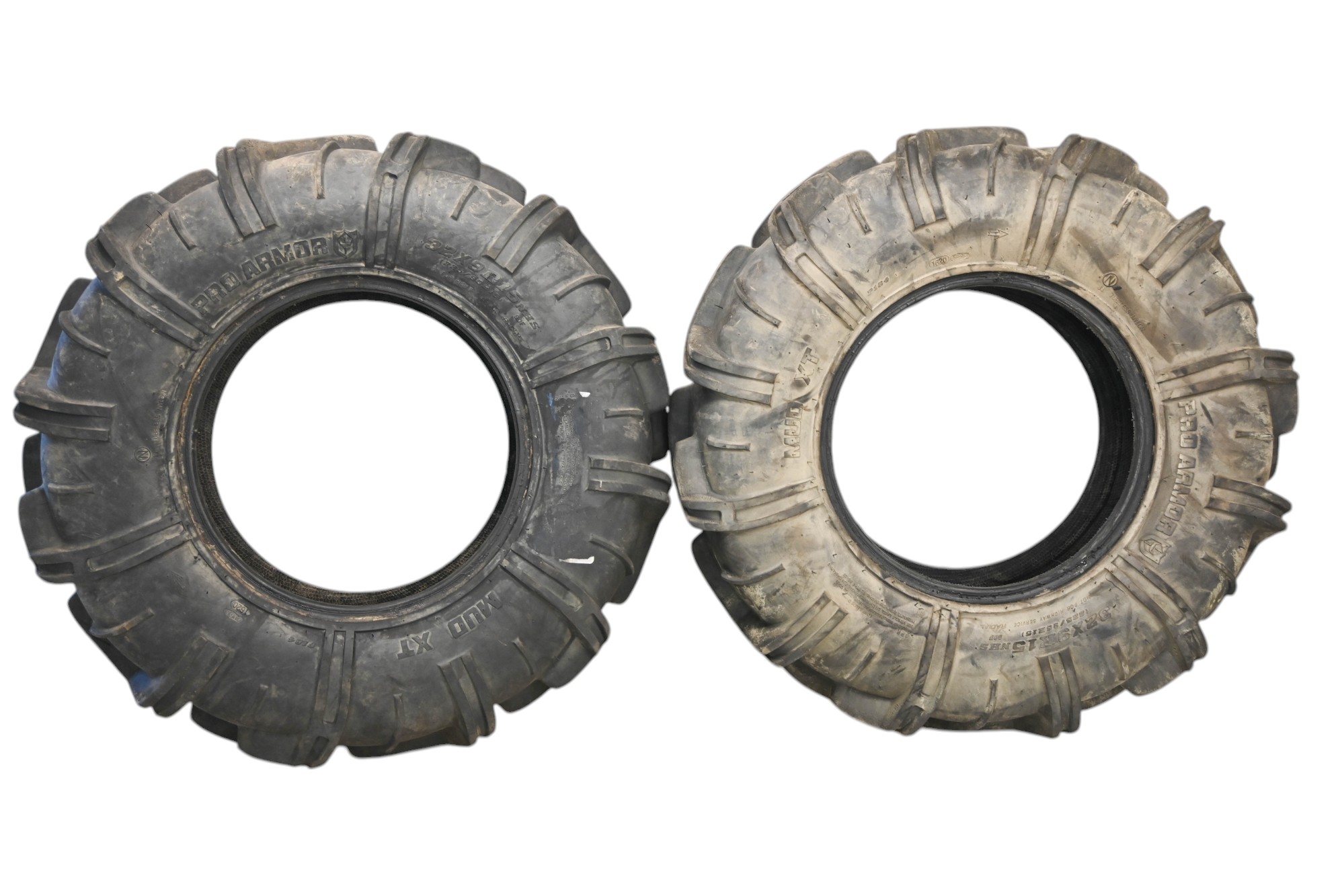 18 Polaris RZR XP Turbo Rear Tires 32X9-15 Mud Xt Pro Armor