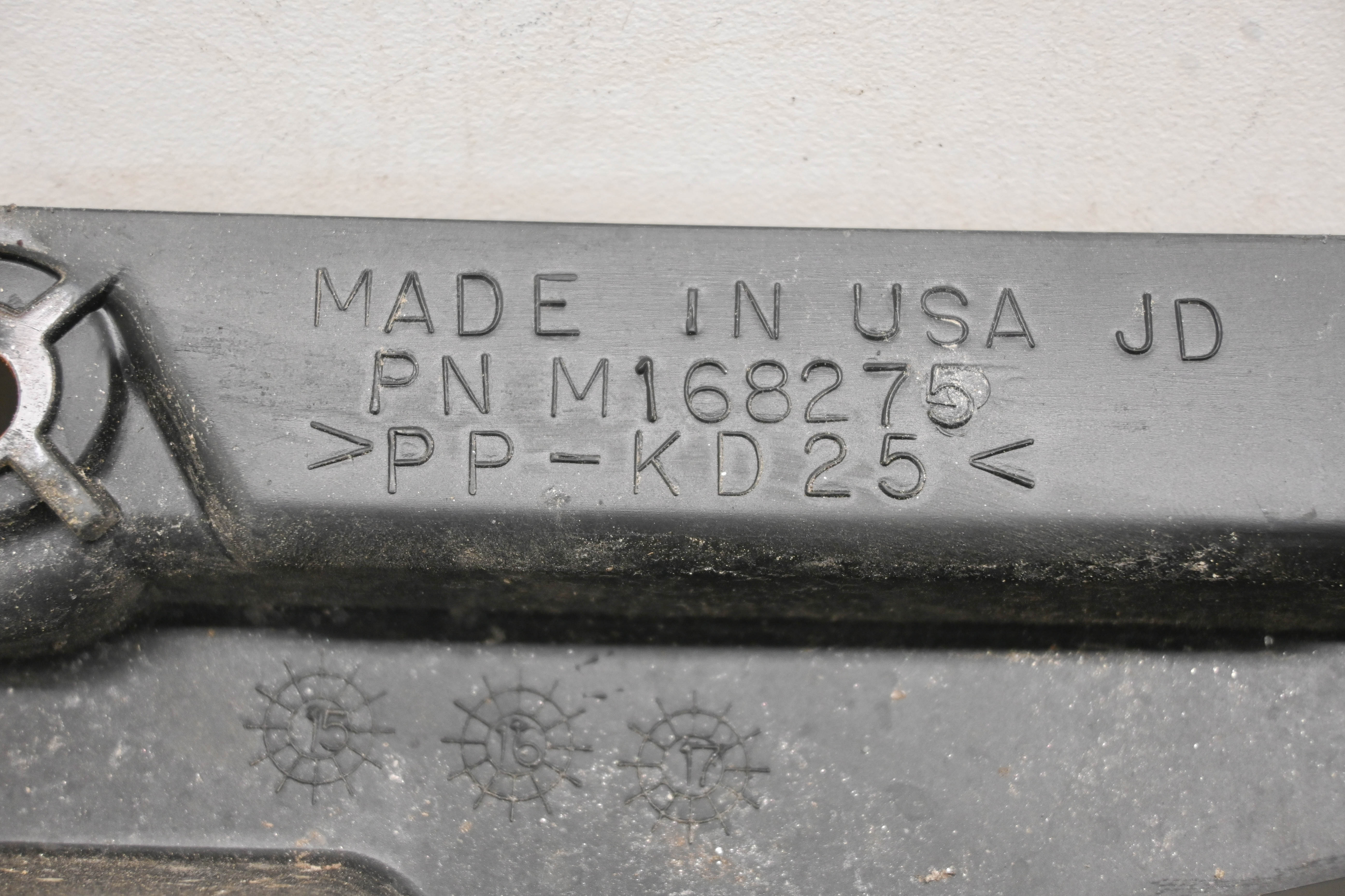 16 John Deere Gator XUV590i Storage Compartment Cover