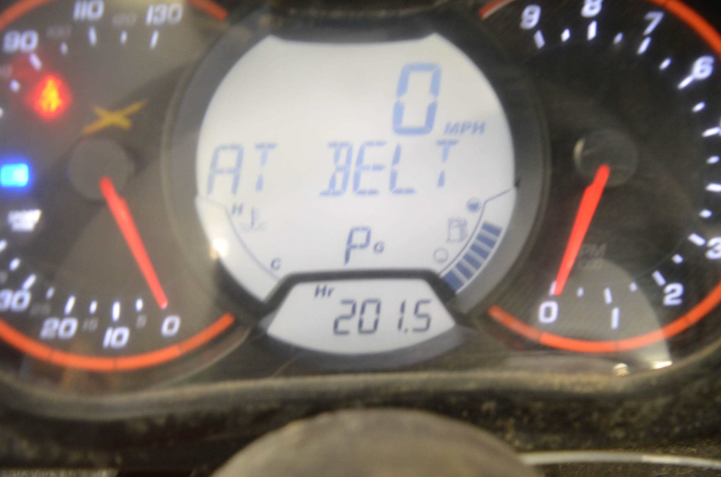 16 Can-Am Maverick 1000R XRS Turbo Speedometer Dash