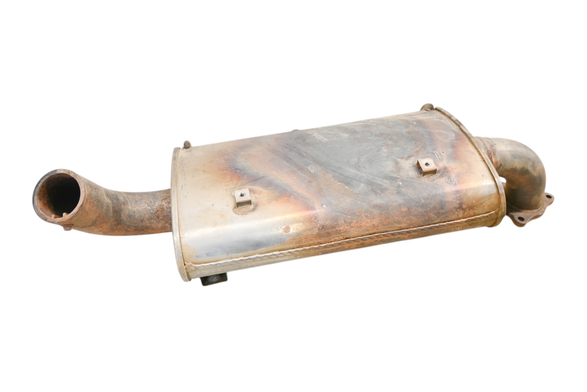 16 Polaris RZR XP Turbo EPS 4x4 Muffler Exhaust Pipe