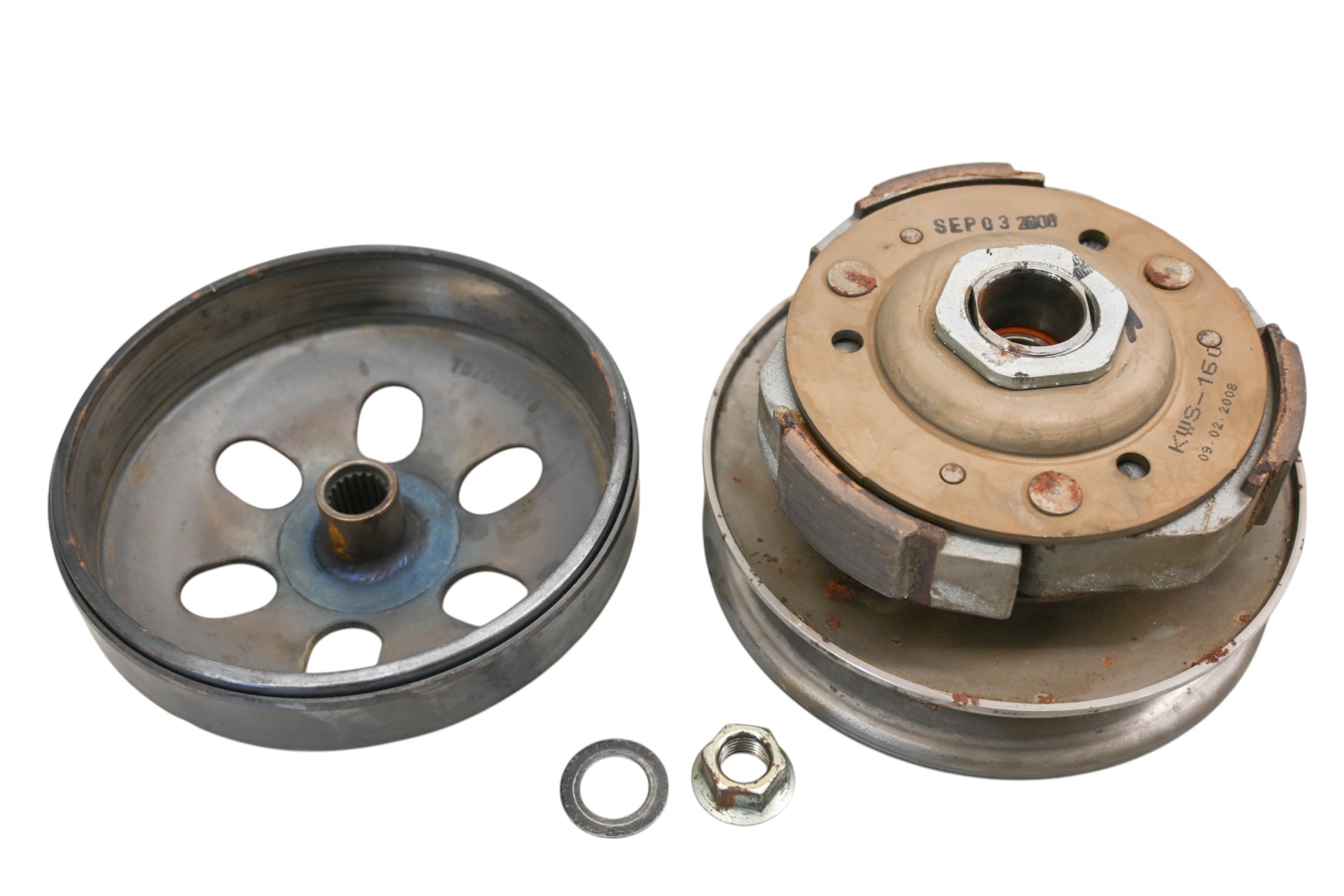 09 Polaris RZR 170 Secondary Driven Clutch