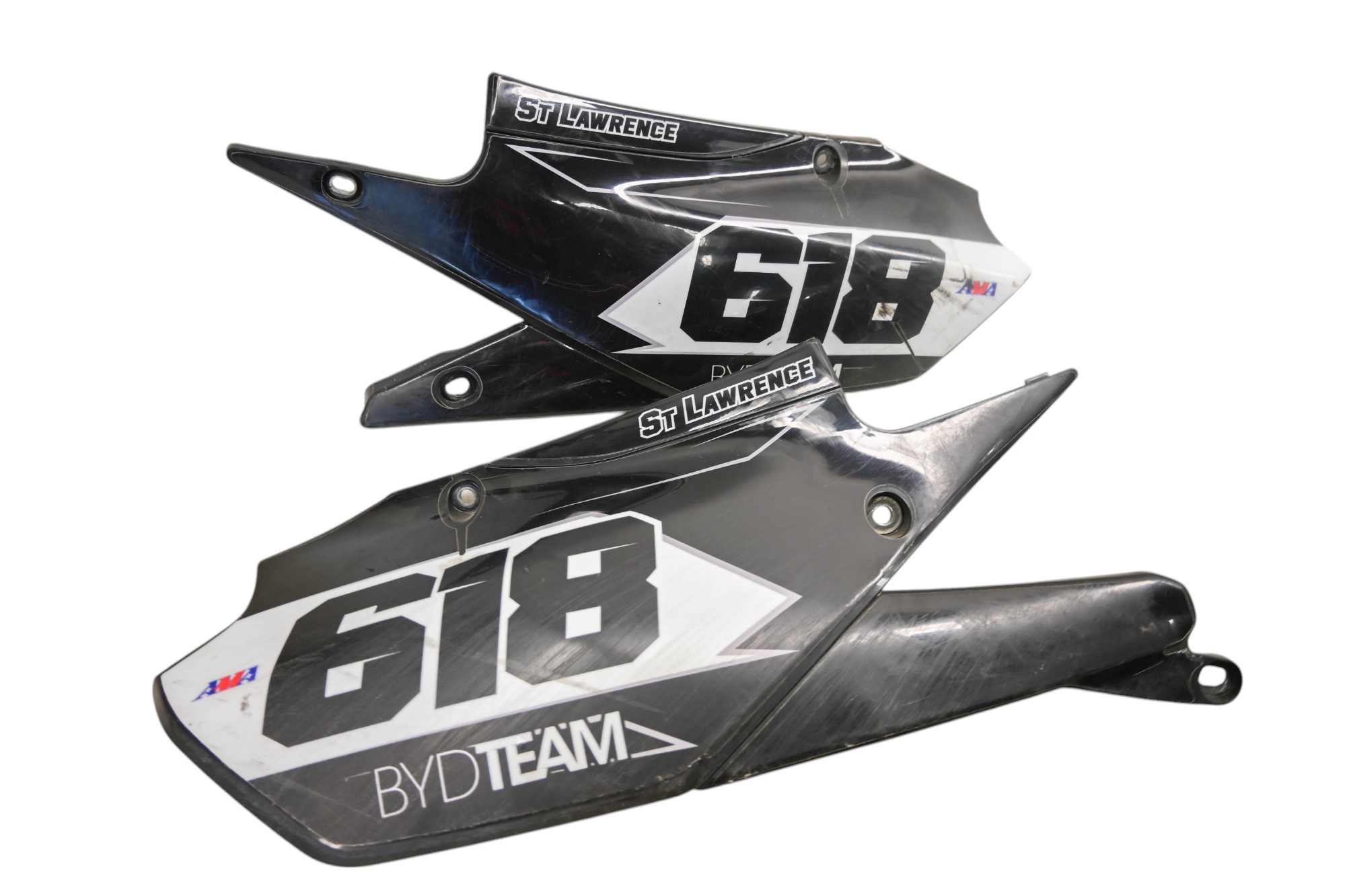 19 Yamaha YZ250F Rear Number Plates Covers Panels