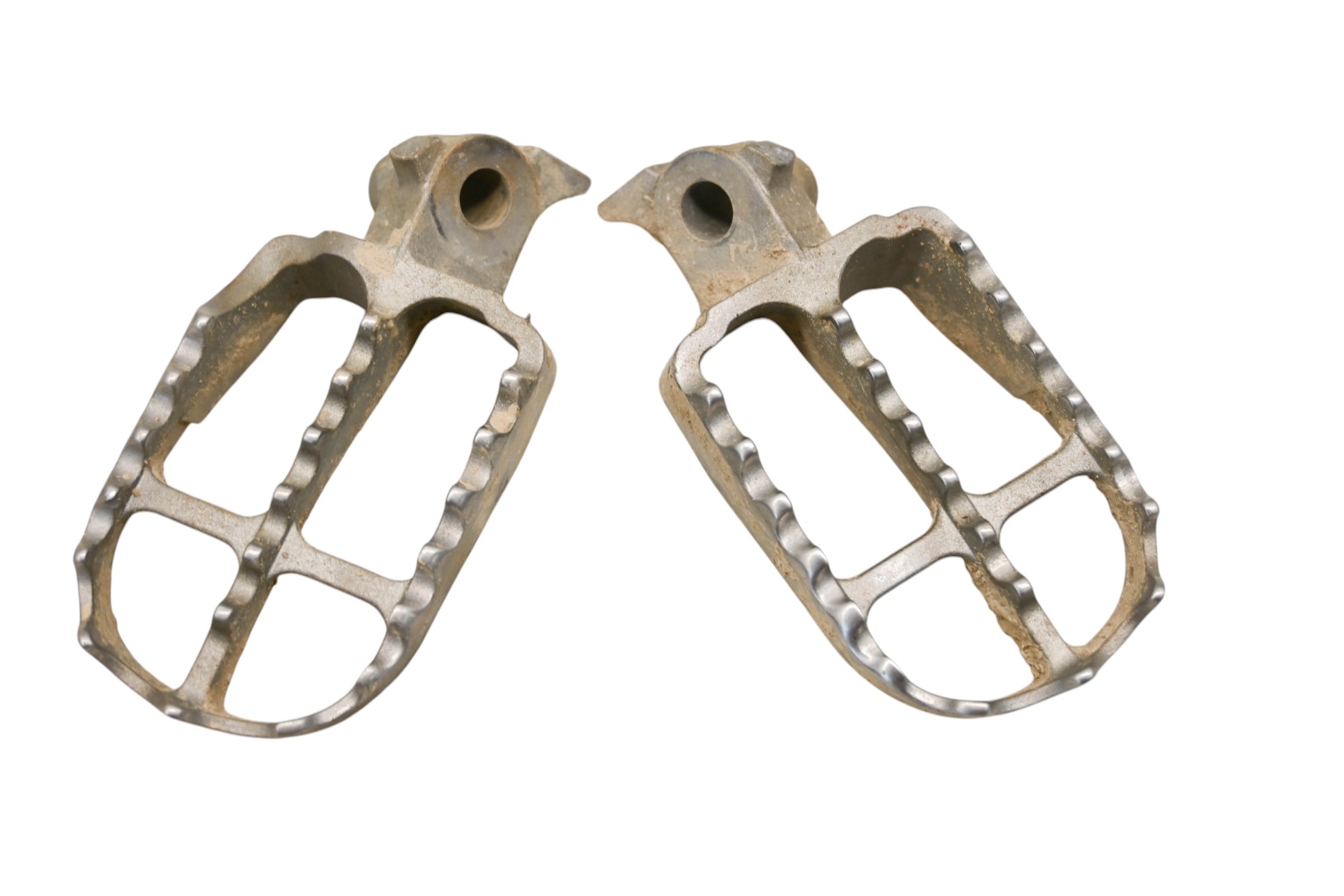 19 Yamaha YZ250F Left & Right Foot Rest Foot Pegs