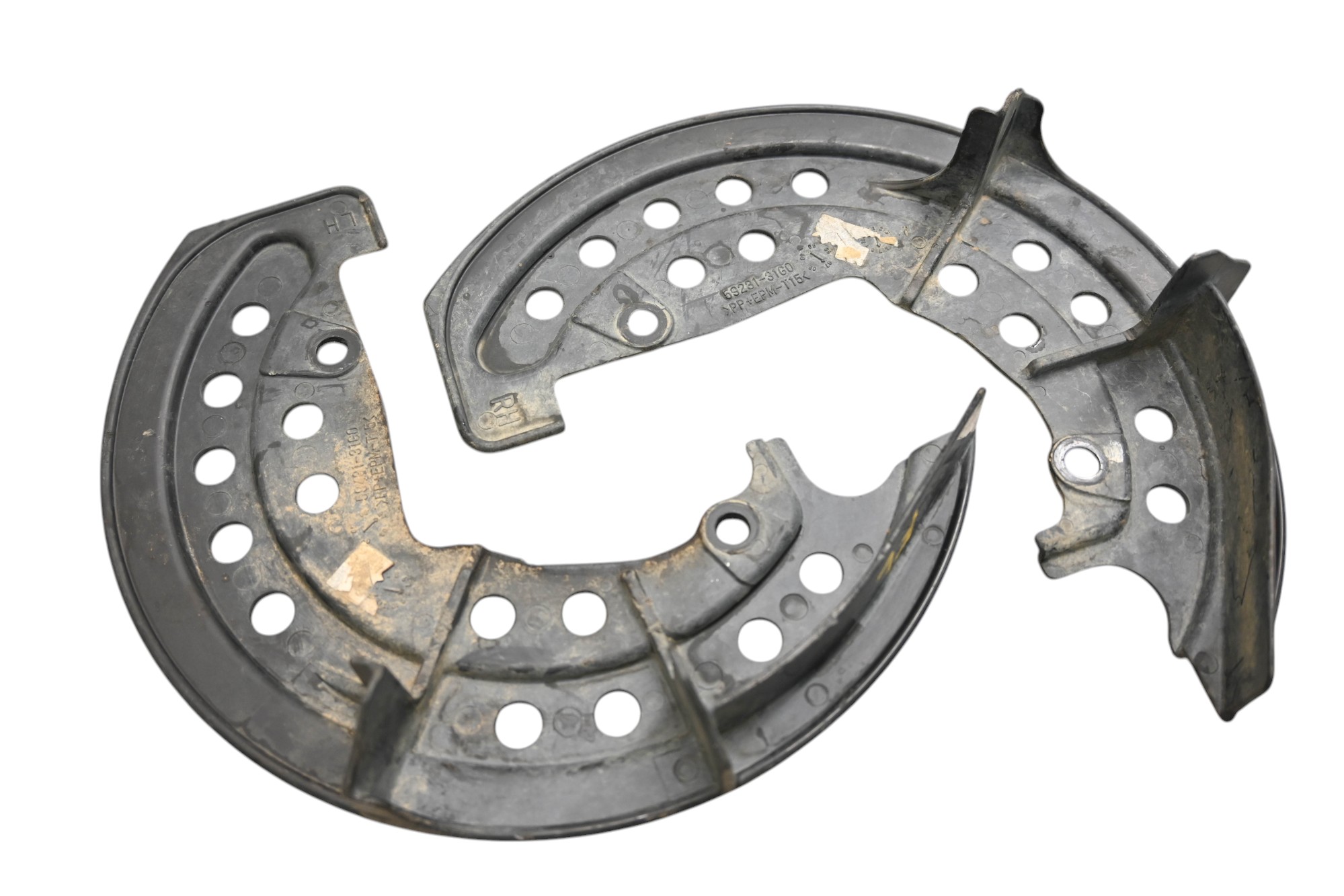 08 Suzuki King Quad 450 4x4 Axi Front Left & Right Disc Covers LTA450X
