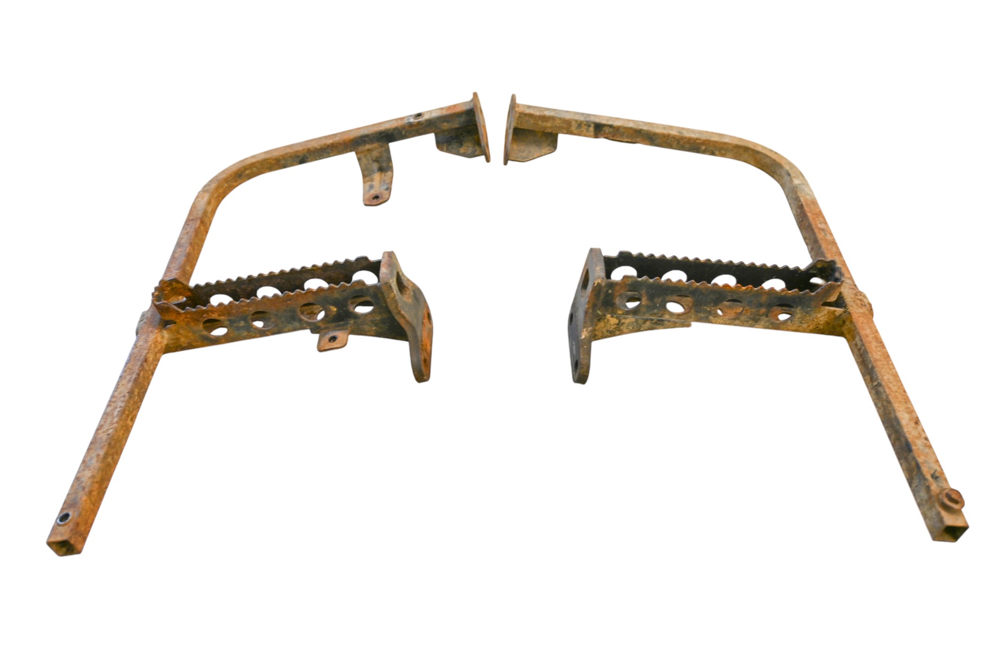 08 Suzuki King Quad 450 4x4 Axi Right & Left Foot Rest Foot Peg Brackets LTA450X
