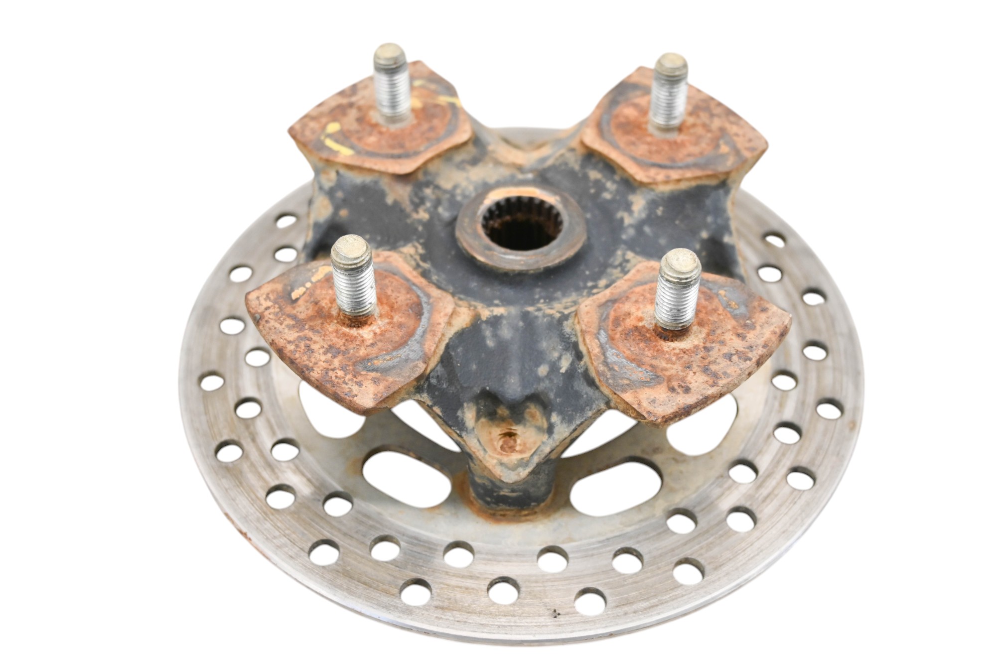 08 Suzuki King Quad 450 4x4 Axi Front Wheel Hub & Rotor Left Or Right LTA450X