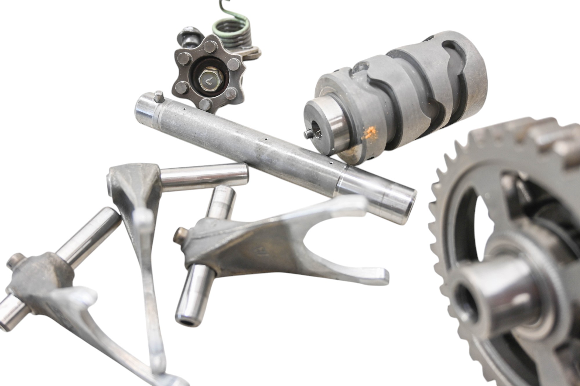03 Polaris Predator 500 2x4 Transmission Shift Forks & Drum