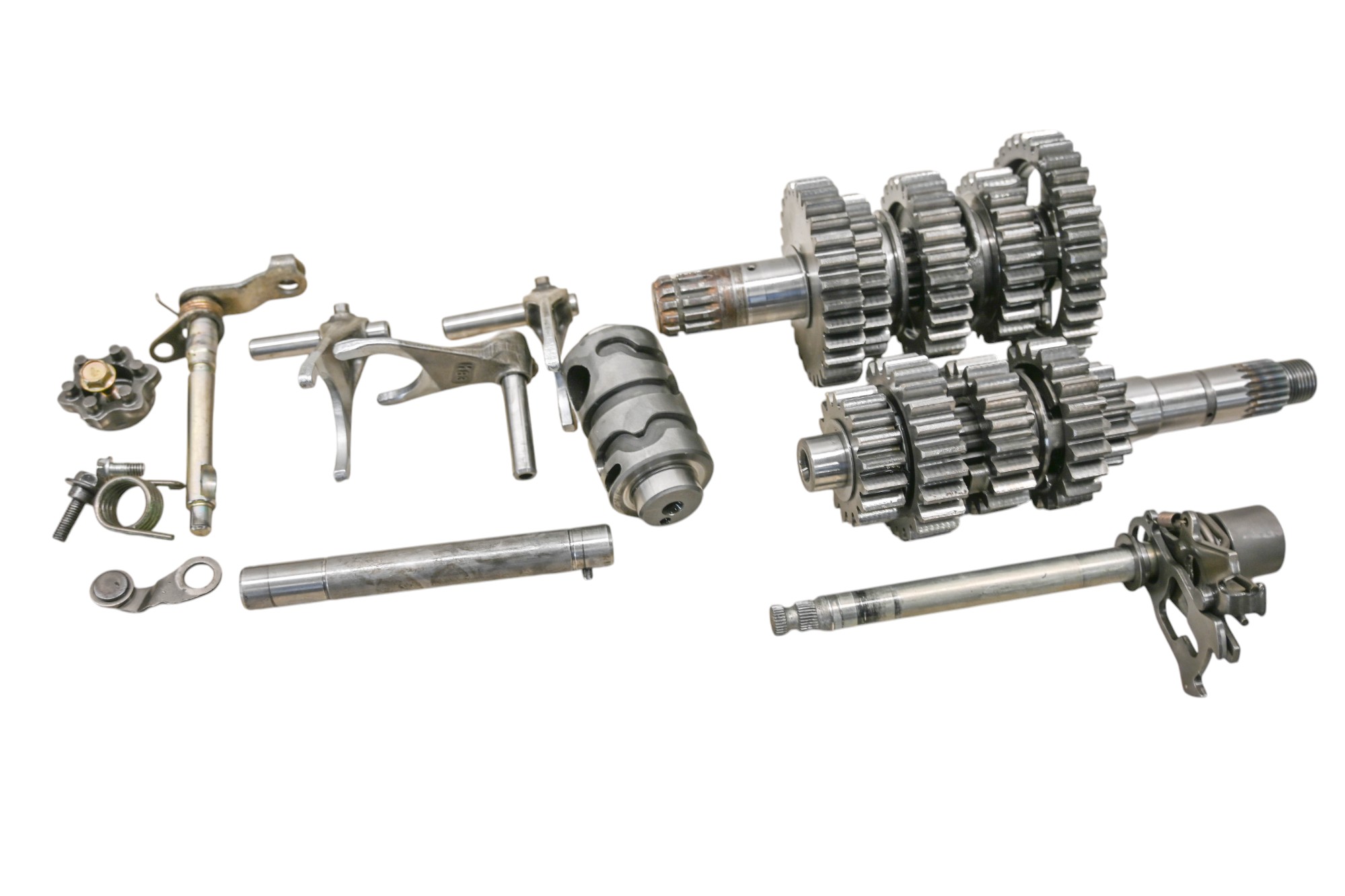 03 Polaris Predator 500 2x4 Transmission Shift Forks & Drum