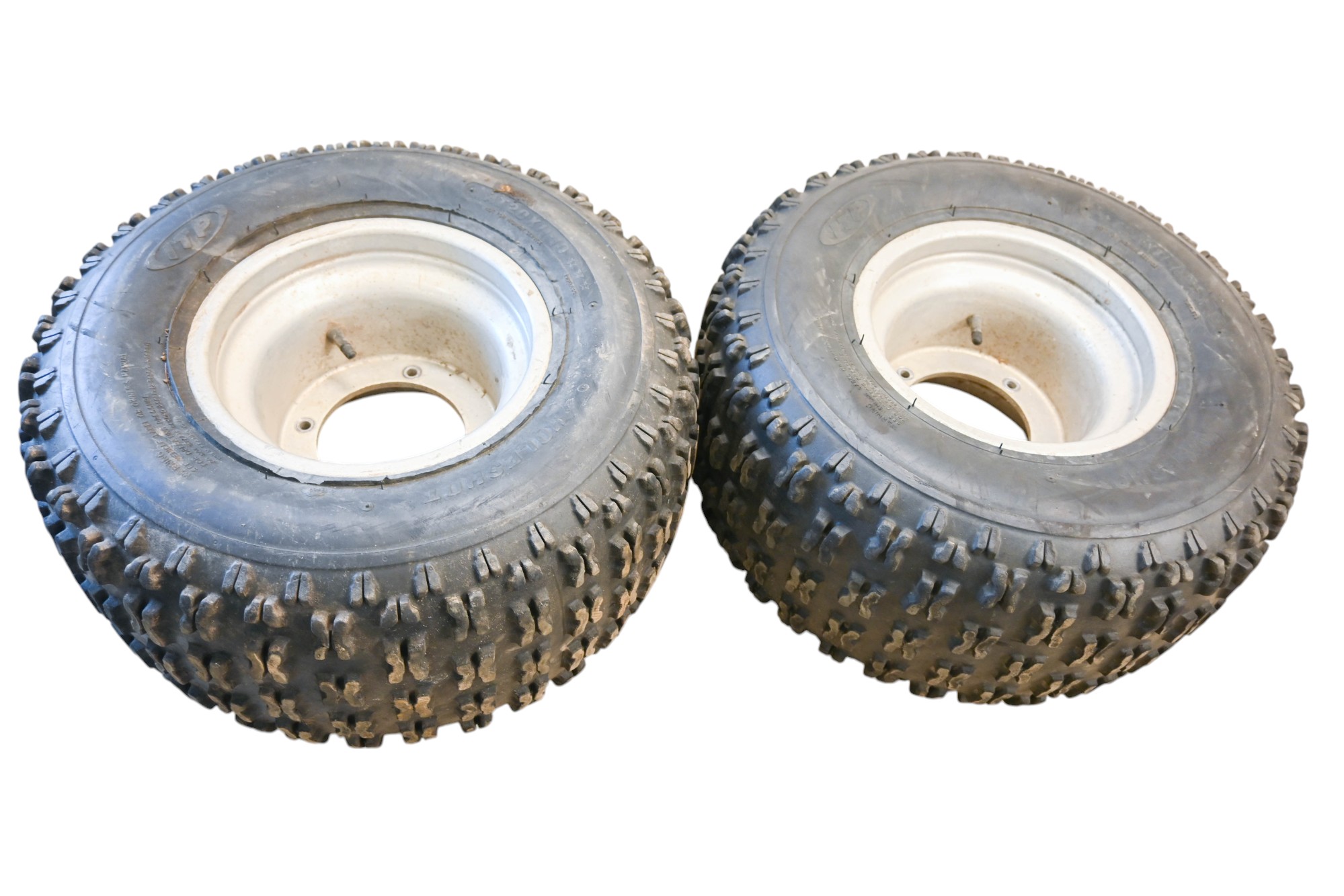 03 Polaris Predator 500 2x4 Rear Wheels Rims & Tires 4/156 Itp Holeshot At20X11-10