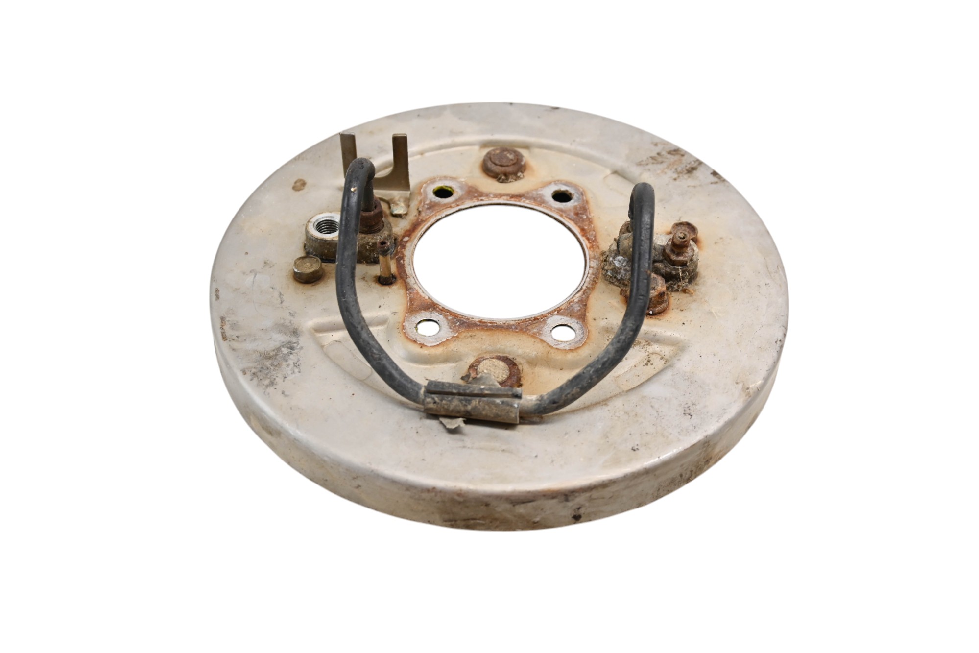 02 Honda Rubicon 500 4x4 Front Right Brake Drum Plate TRX500FA