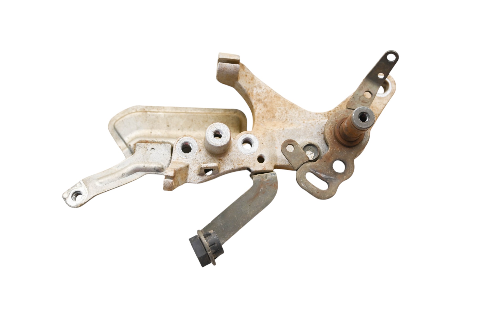 02 Yamaha Grizzly 660 4x4 Brake Pedal Bracket Mount YFM660F