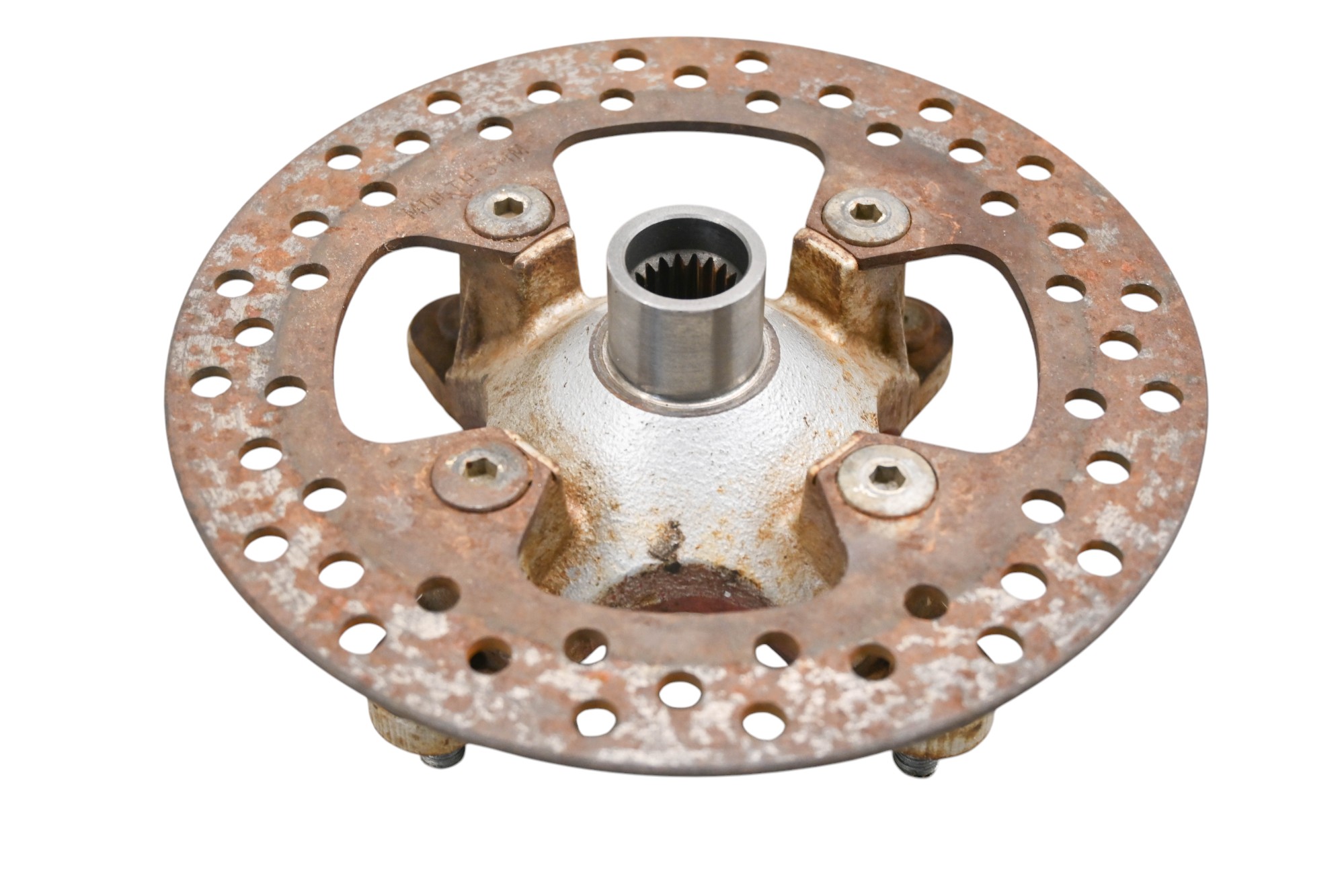03 Kawasaki Prairie 650 4x4 Front Wheel Hub & Rotor Left Or Right KVF650