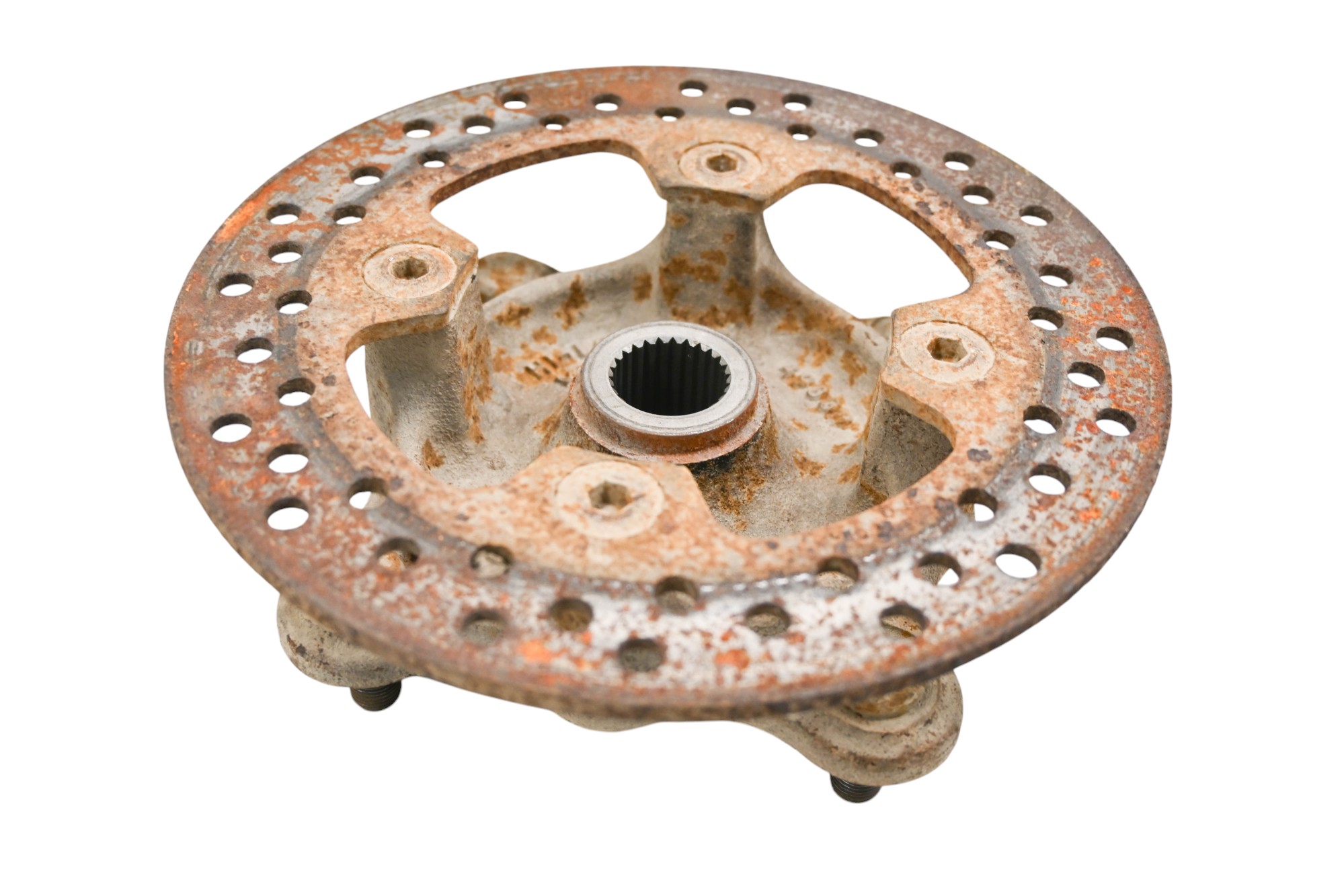 17 Kawasaki Mule Pro-DXT EPS LE Front Wheel Hub & Rotor Left Or Right KAF1000CH