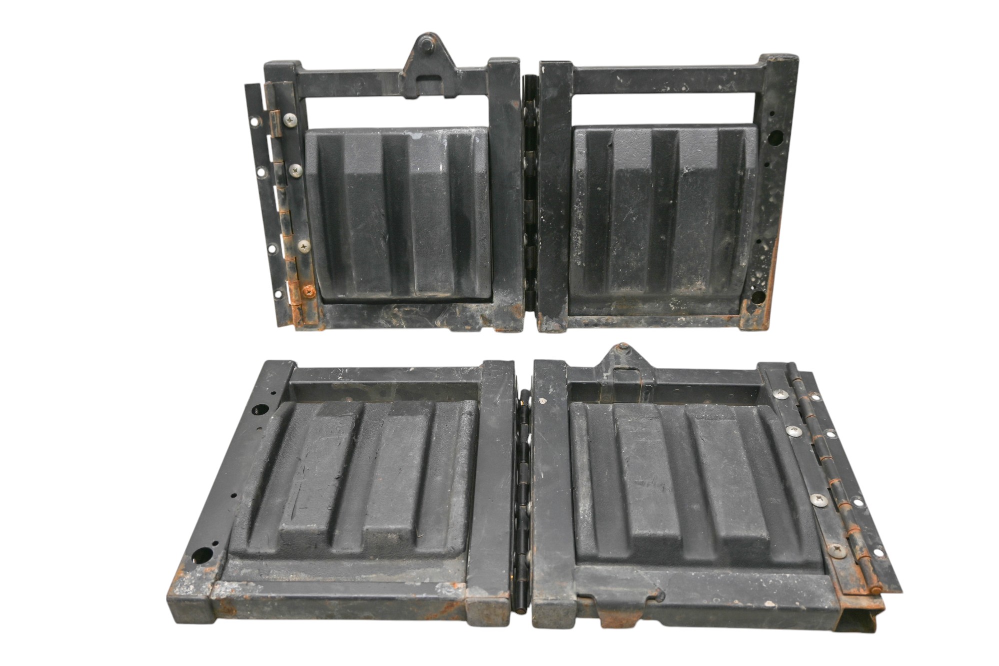 17 Kawasaki Mule Pro-DXT EPS LE Left & Right Cargo Box Side Cover Panels & Brackets KAF1000CH