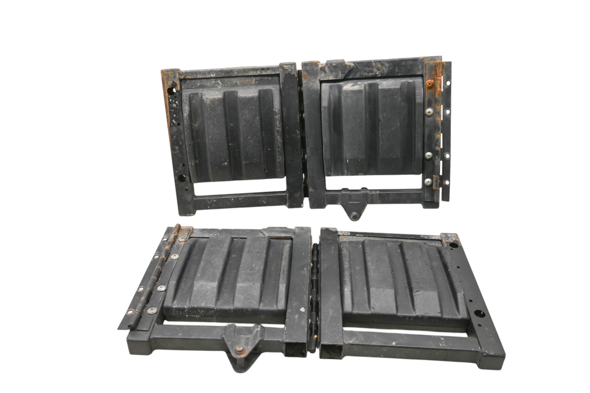 17 Kawasaki Mule Pro-DXT EPS LE Left & Right Cargo Box Side Cover Panels & Brackets KAF1000CH