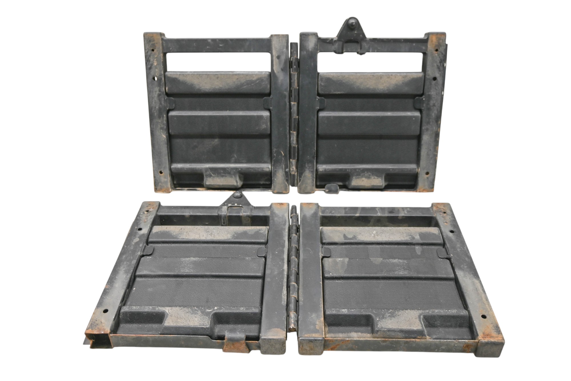 17 Kawasaki Mule Pro-DXT EPS LE Left & Right Cargo Box Side Cover Panels & Brackets KAF1000CH