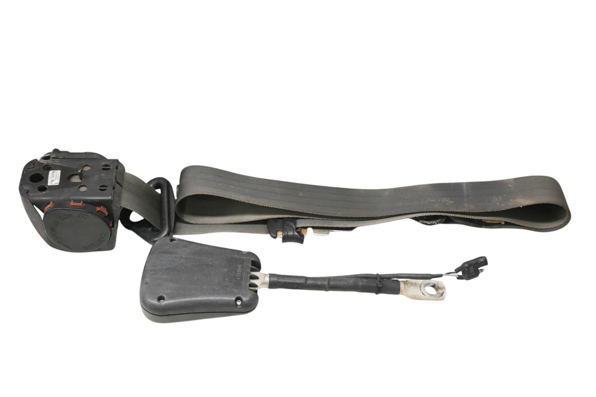 17 Kawasaki Mule Pro-DXT EPS LE Drivers Side Front Seat Belt Assembly KAF1000CH