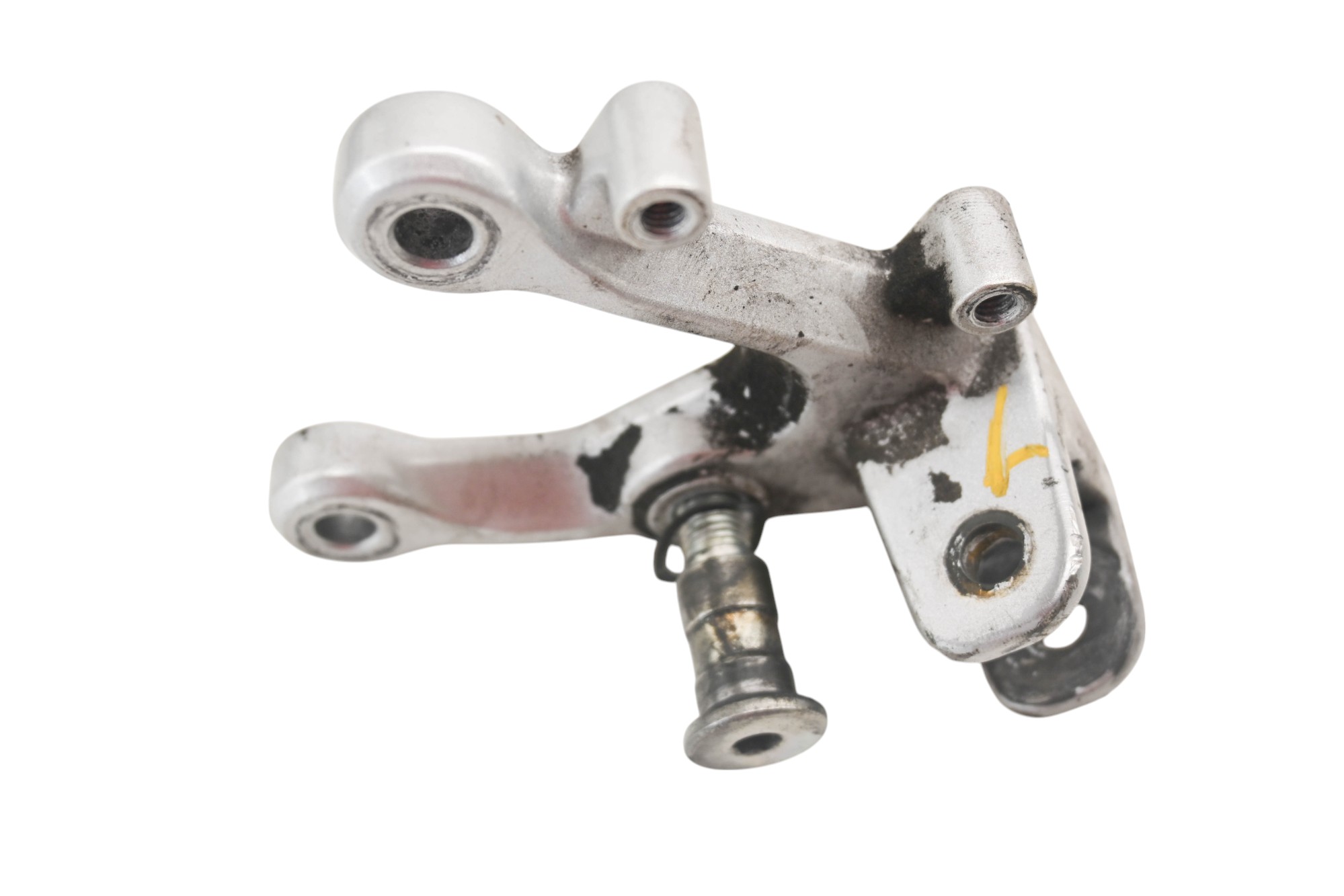 16 Yamaha YZF-R3 Front Left Driver Foot Peg Bracket Mount