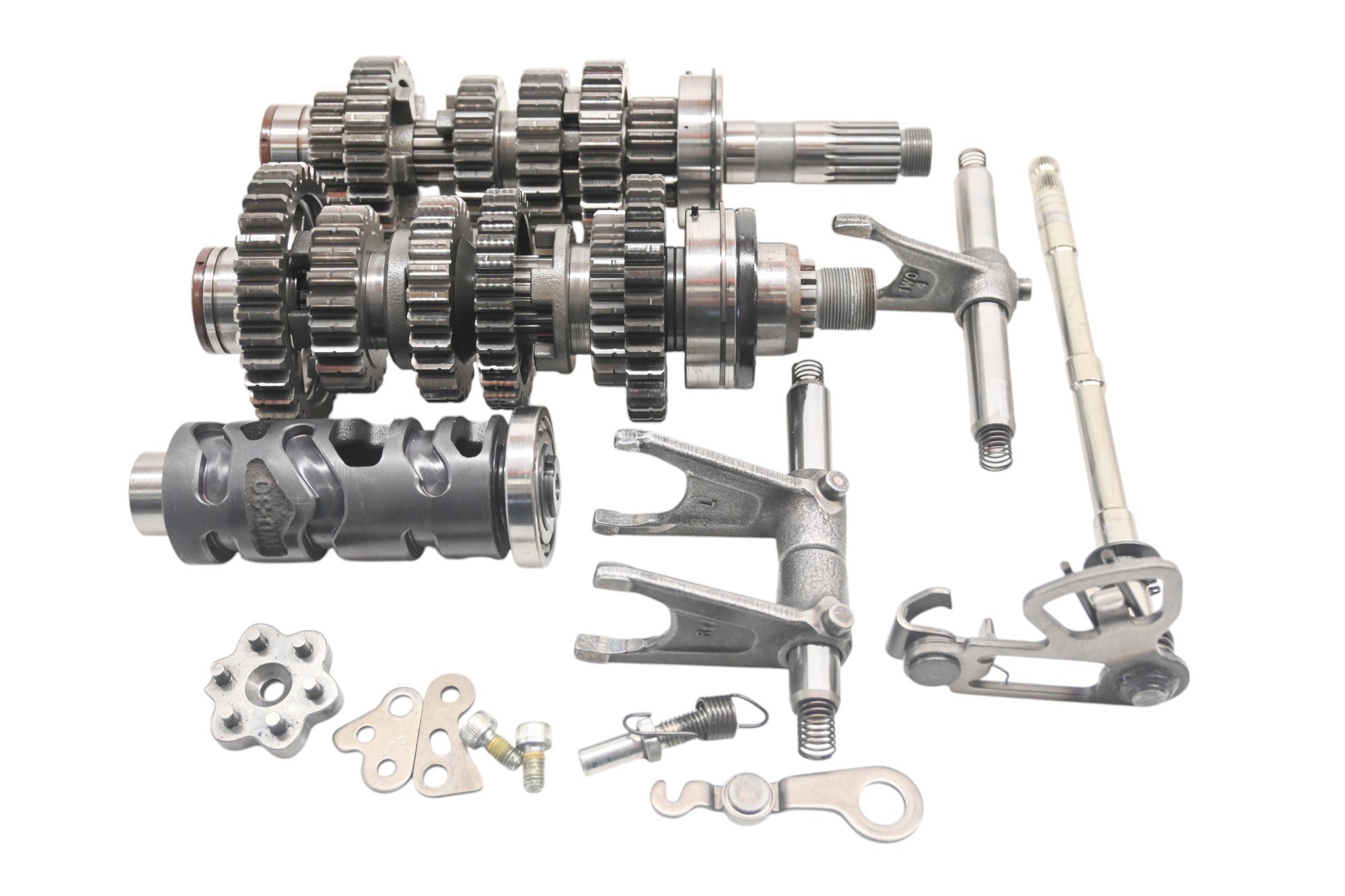 16 Yamaha YZF-R3 Transmission Shift Forks & Drum