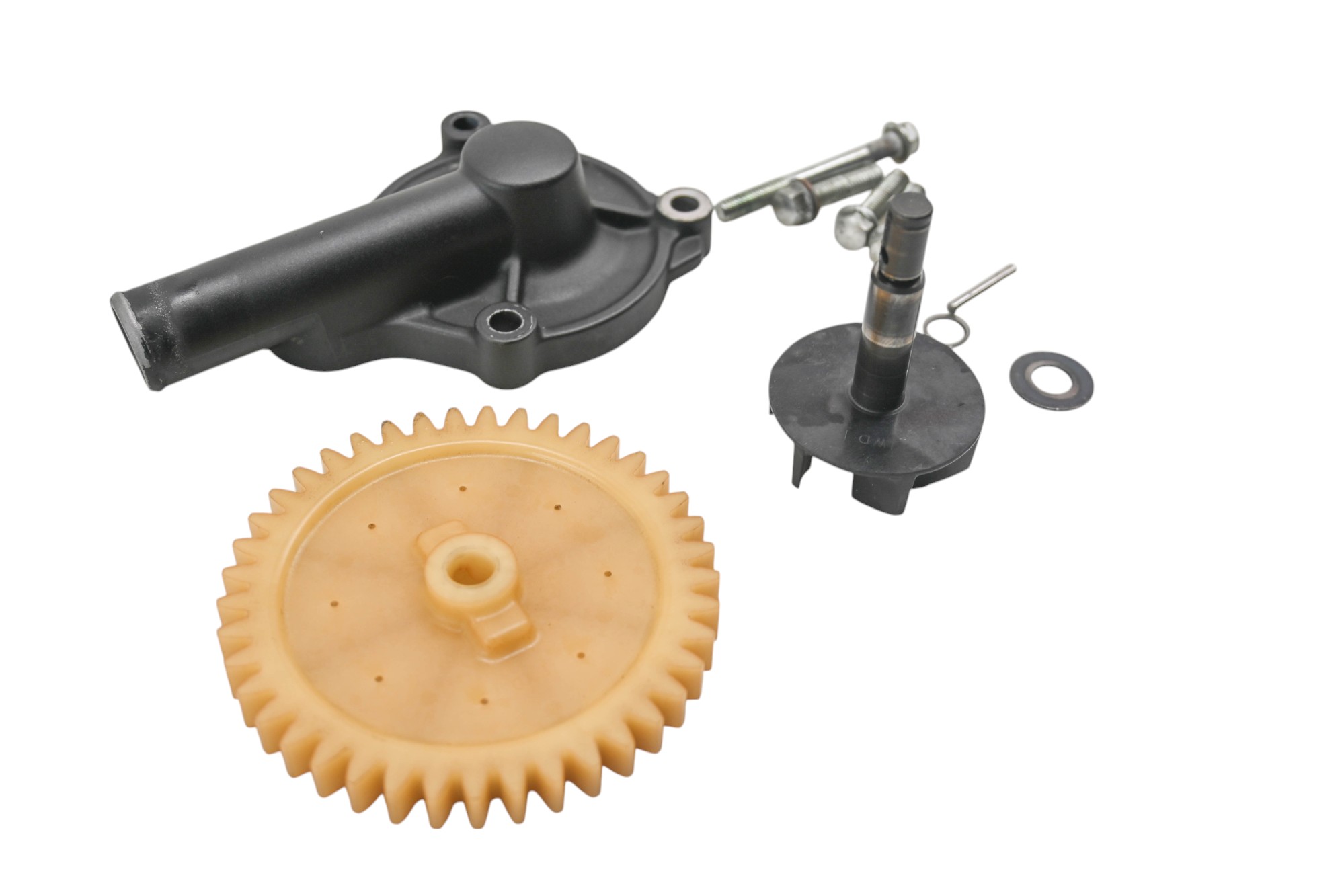 16 Yamaha YZF-R3 Water Pump Cover & Impeller