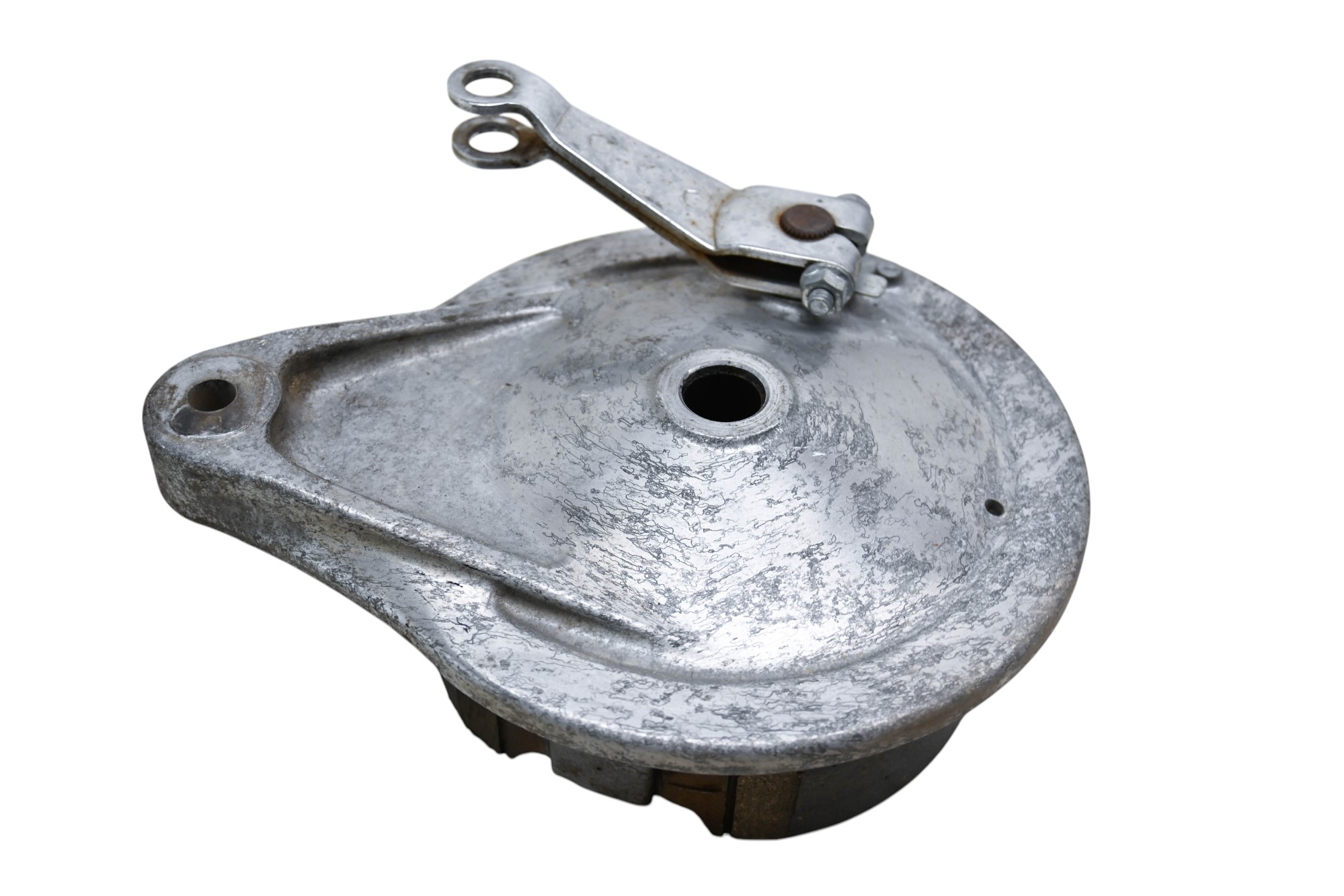 85 Honda Shadow 500 Rear Brake Drum Mounting Plate VT500C