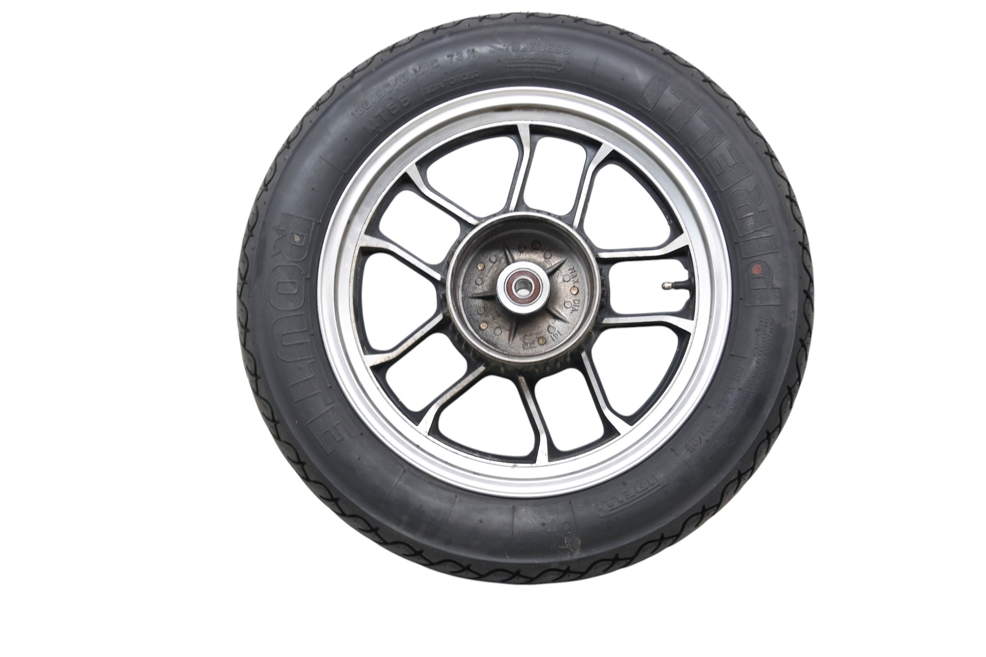 85 Honda Shadow 500 Rear Wheel Rim & Tire 130/90-16 Pirelli VT500C
