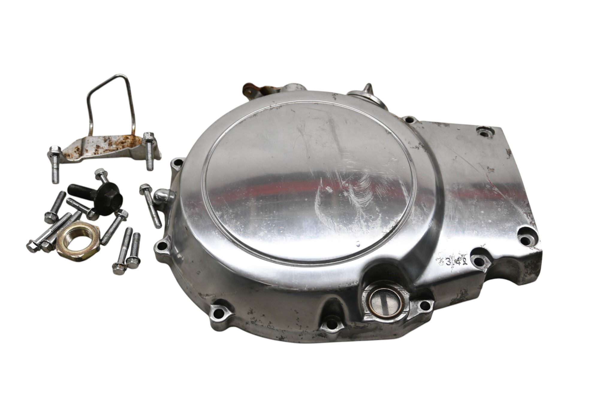 04 Kawasaki Vulcan 500 LTD Clutch Cover EN500