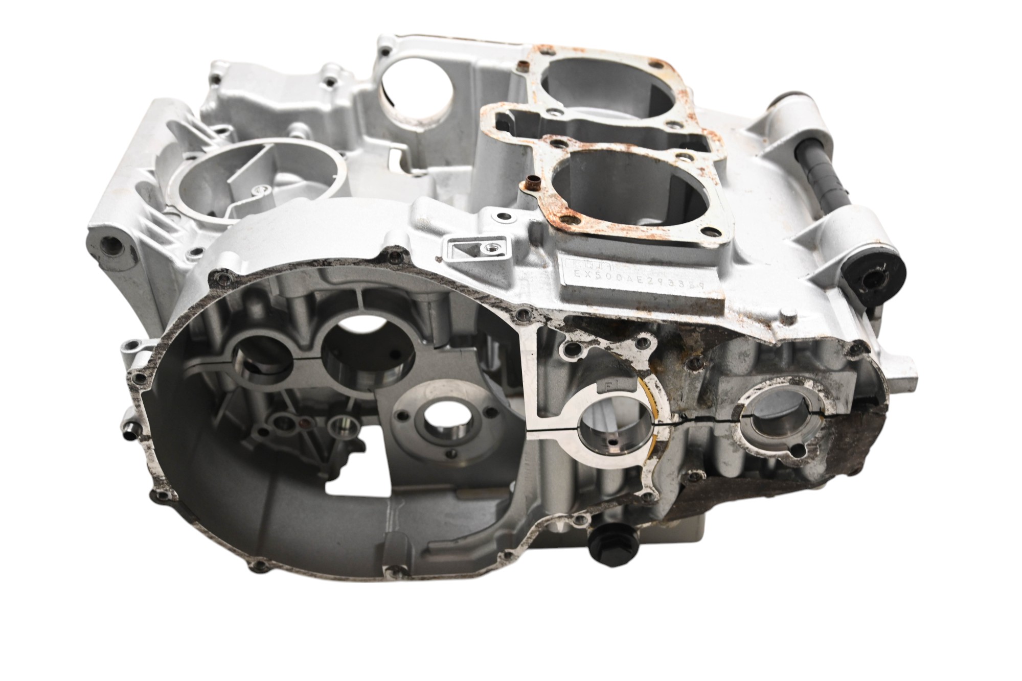04 Kawasaki Vulcan 500 LTD Crankcase Center Crank Case EN500