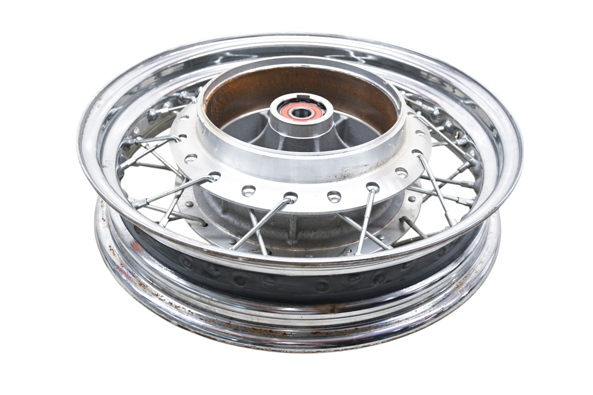 04 Kawasaki Vulcan 500 LTD Rear Wheel Rim EN500