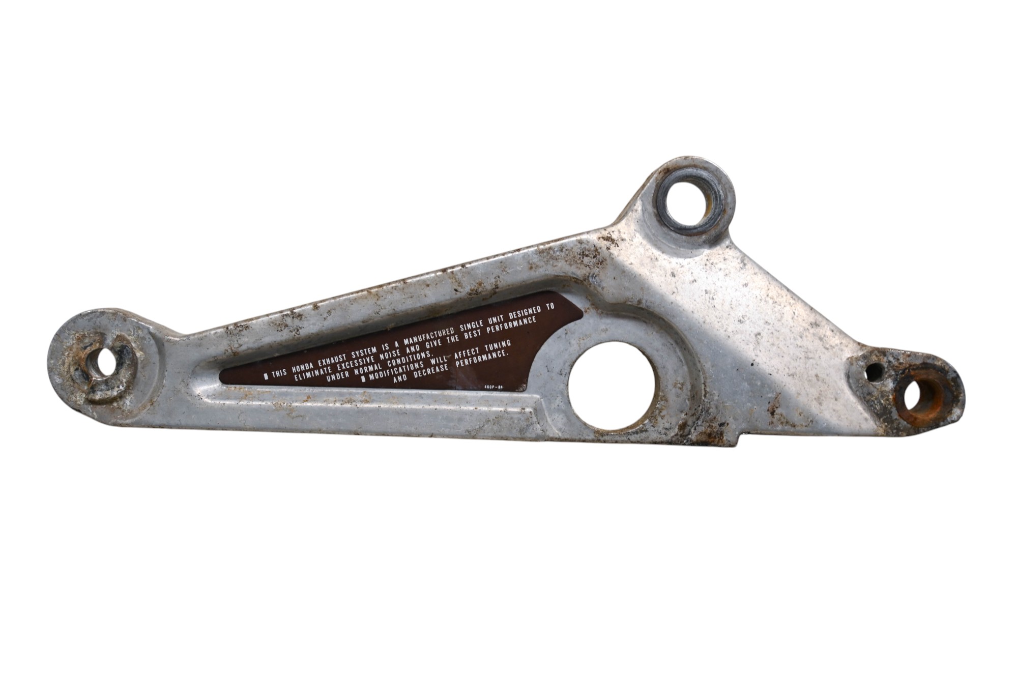 82 Honda Nighthawk CB650SC Right Step Holder Footpeg Bracket