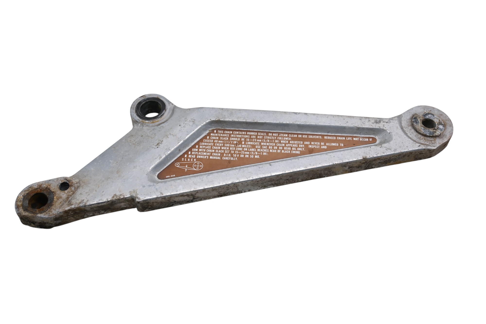 82 Honda Nighthawk CB650SC Left Step Holder Footpeg Bracket