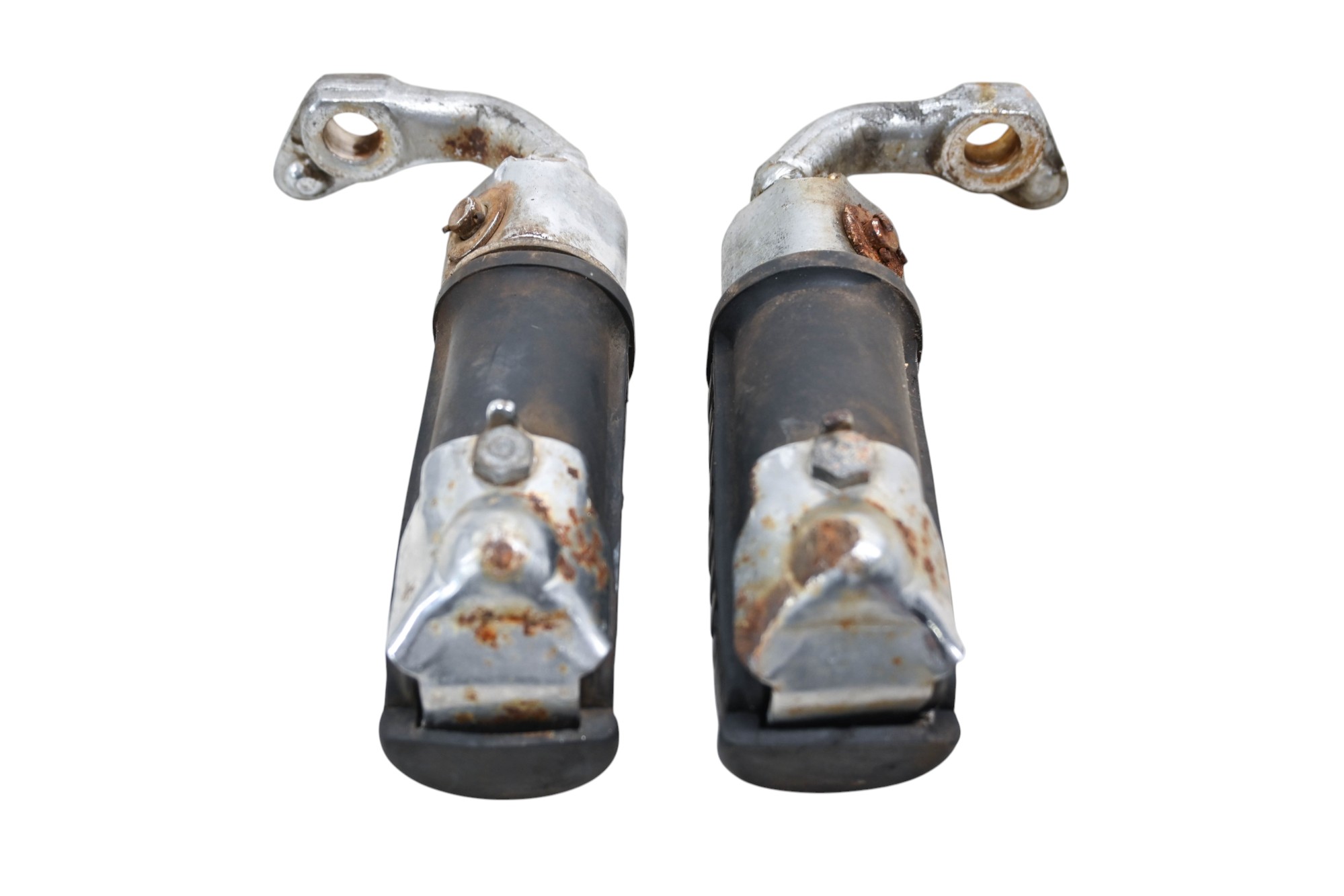 82 Honda Nighthawk CB650SC Front Driver Foot Pegs